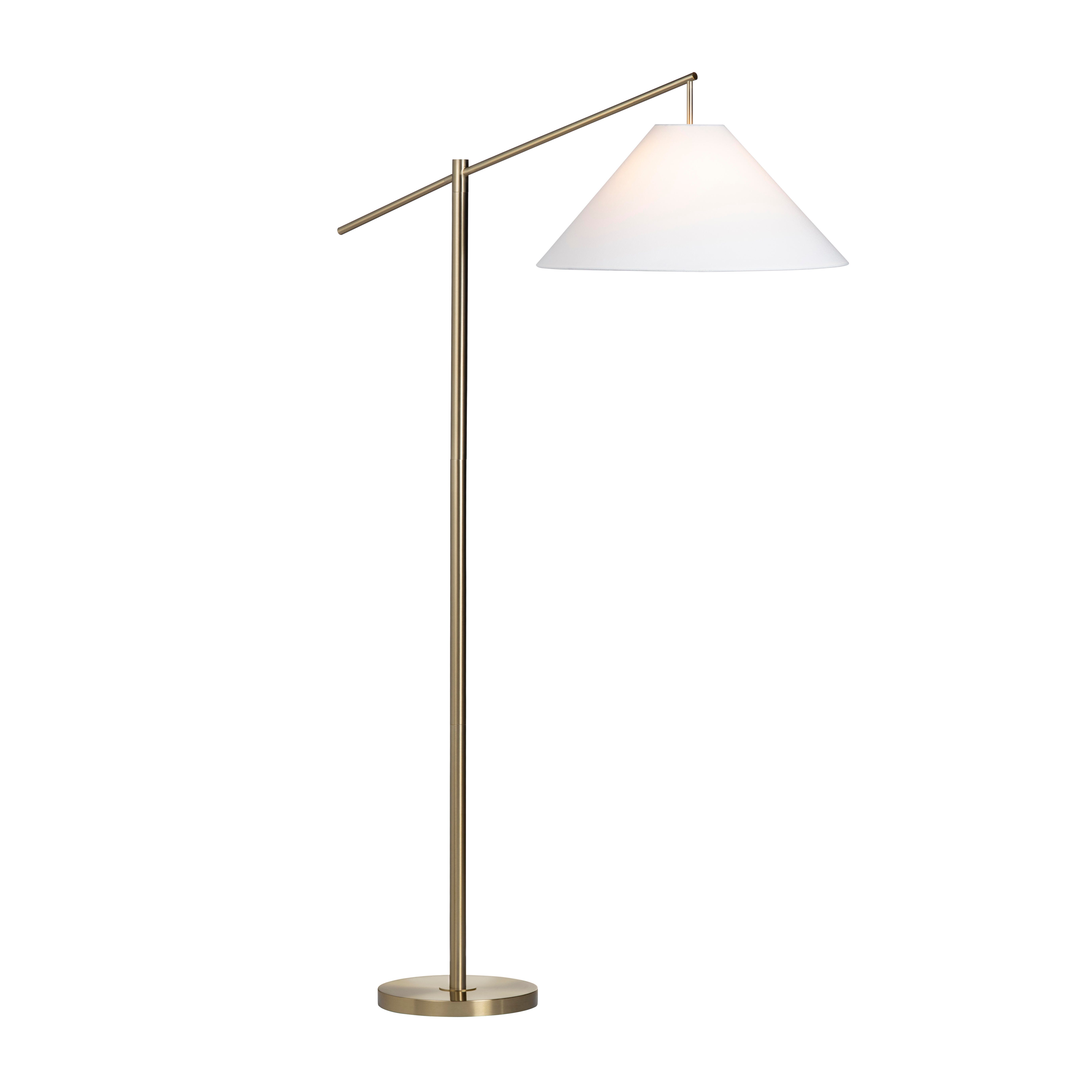 Evolution Arc Floor Lamp, Gold, large