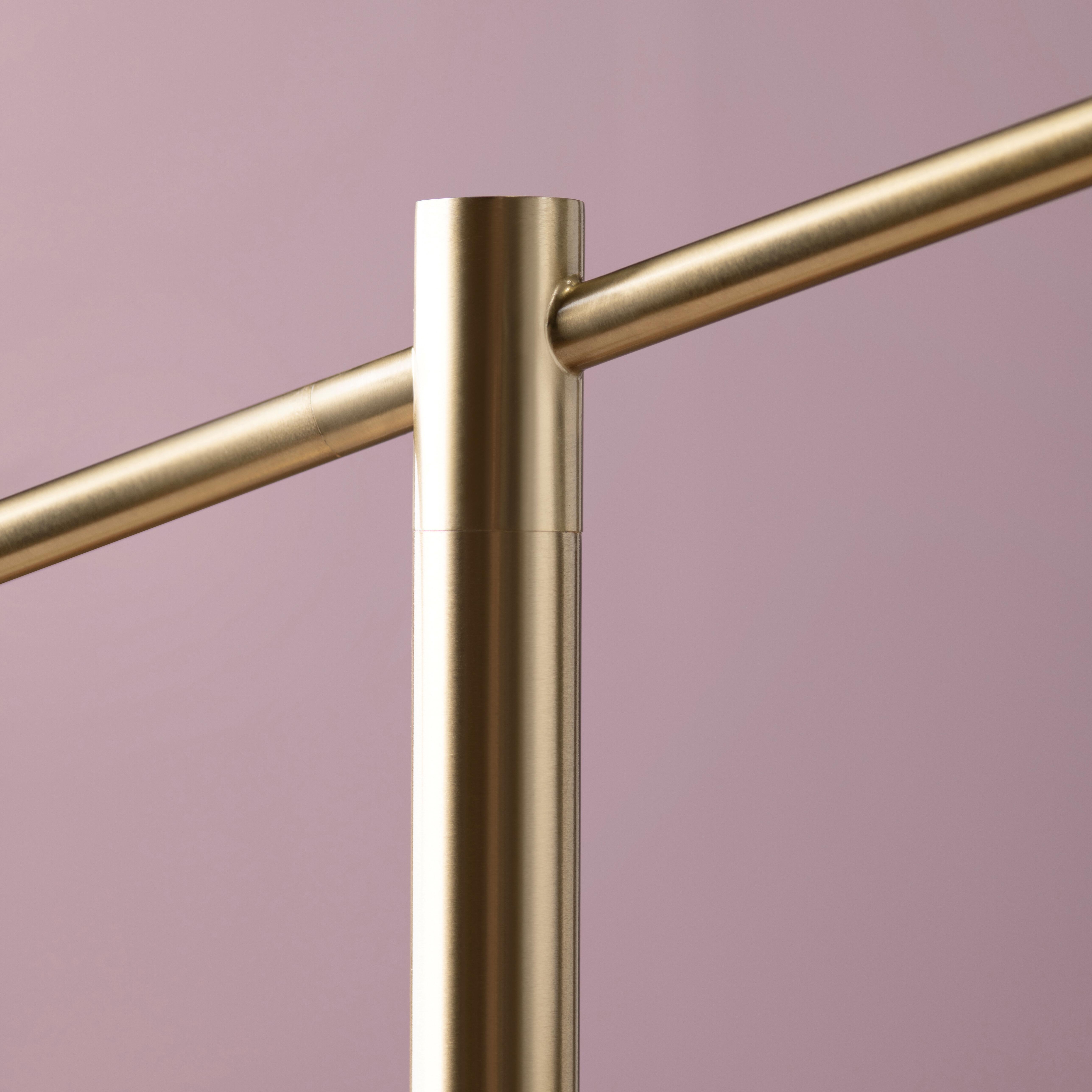 Evolution Arc Floor Lamp, Gold, large