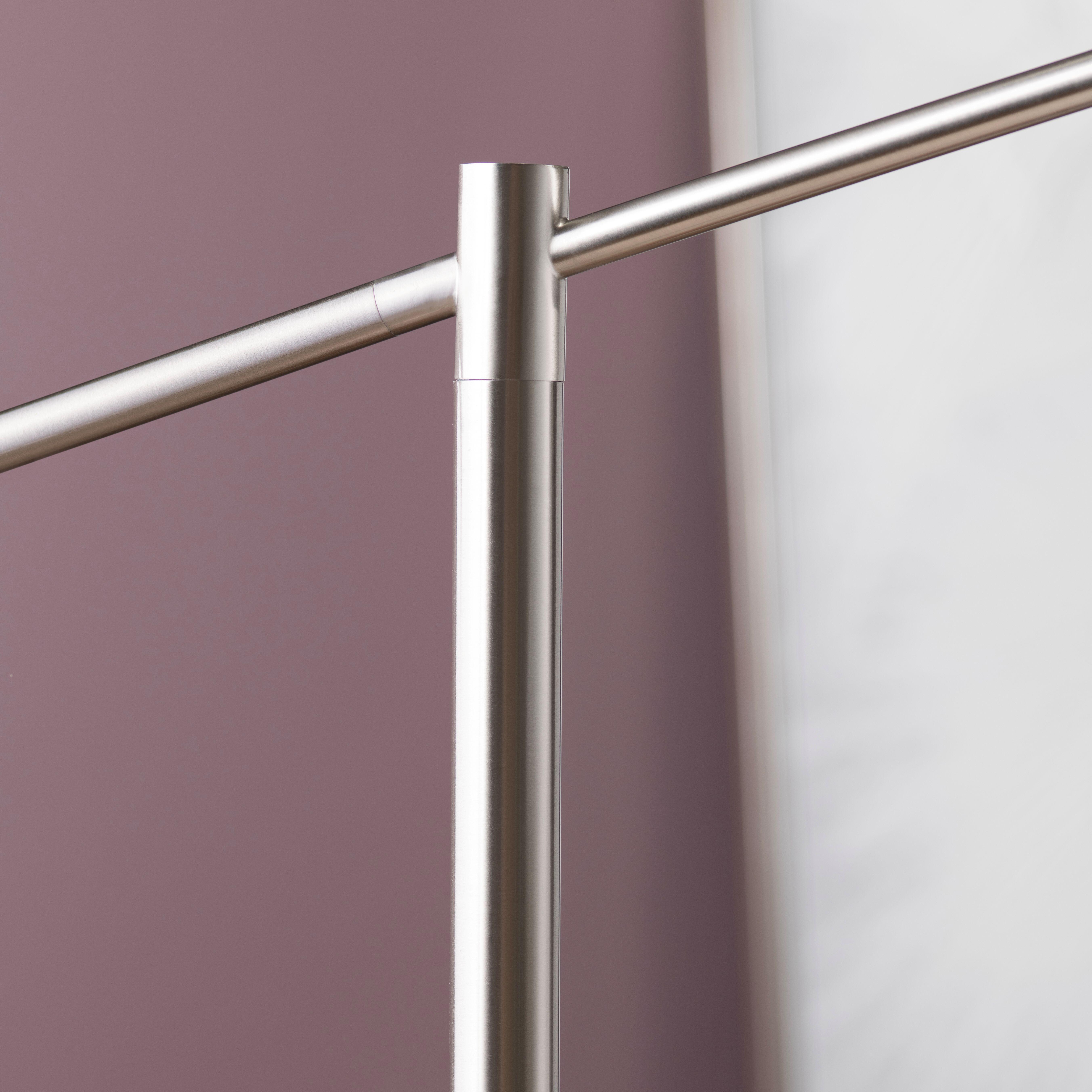 Evolution Arc Floor Lamp, Silver, large