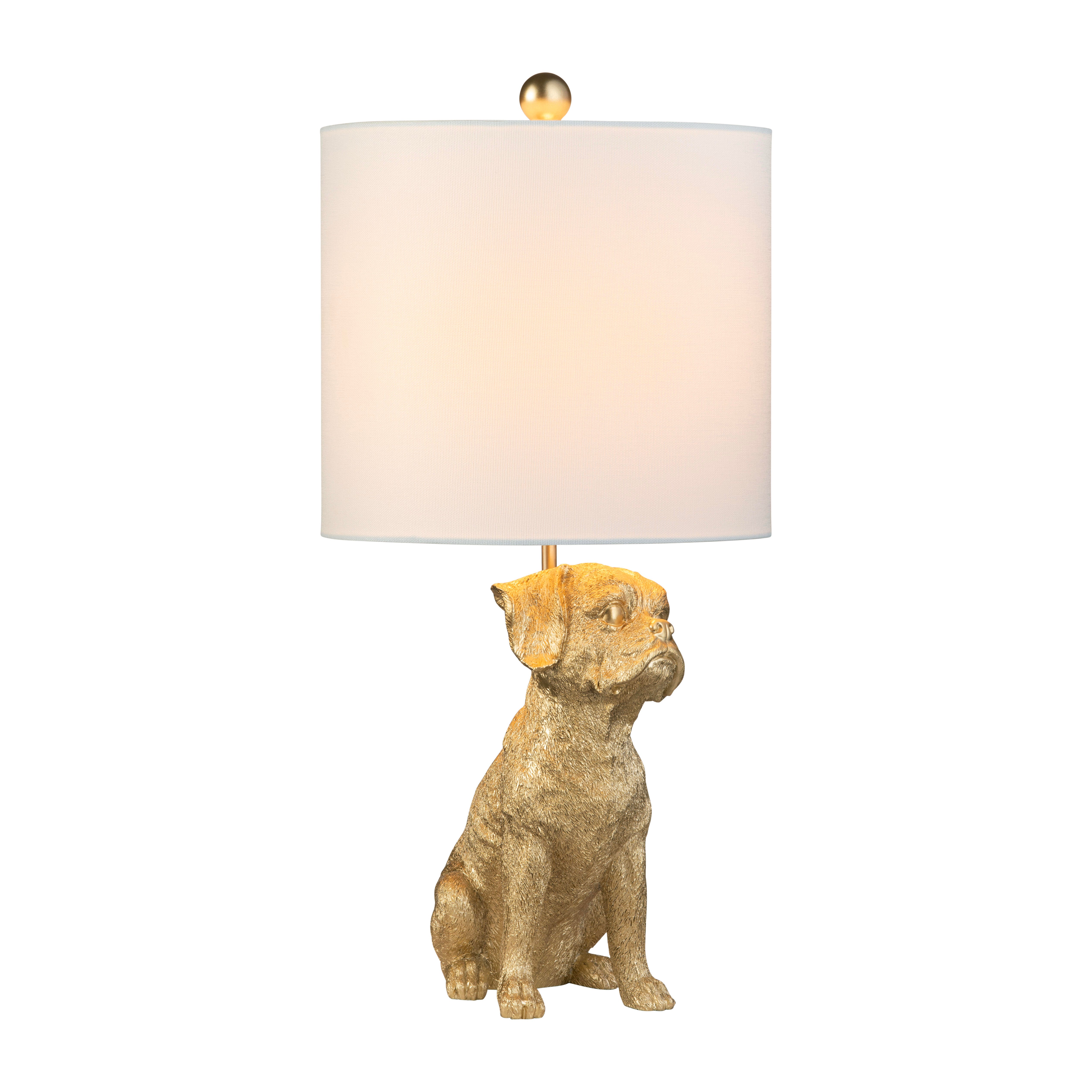 Evolution Boxer Dog Table Lamp, , large