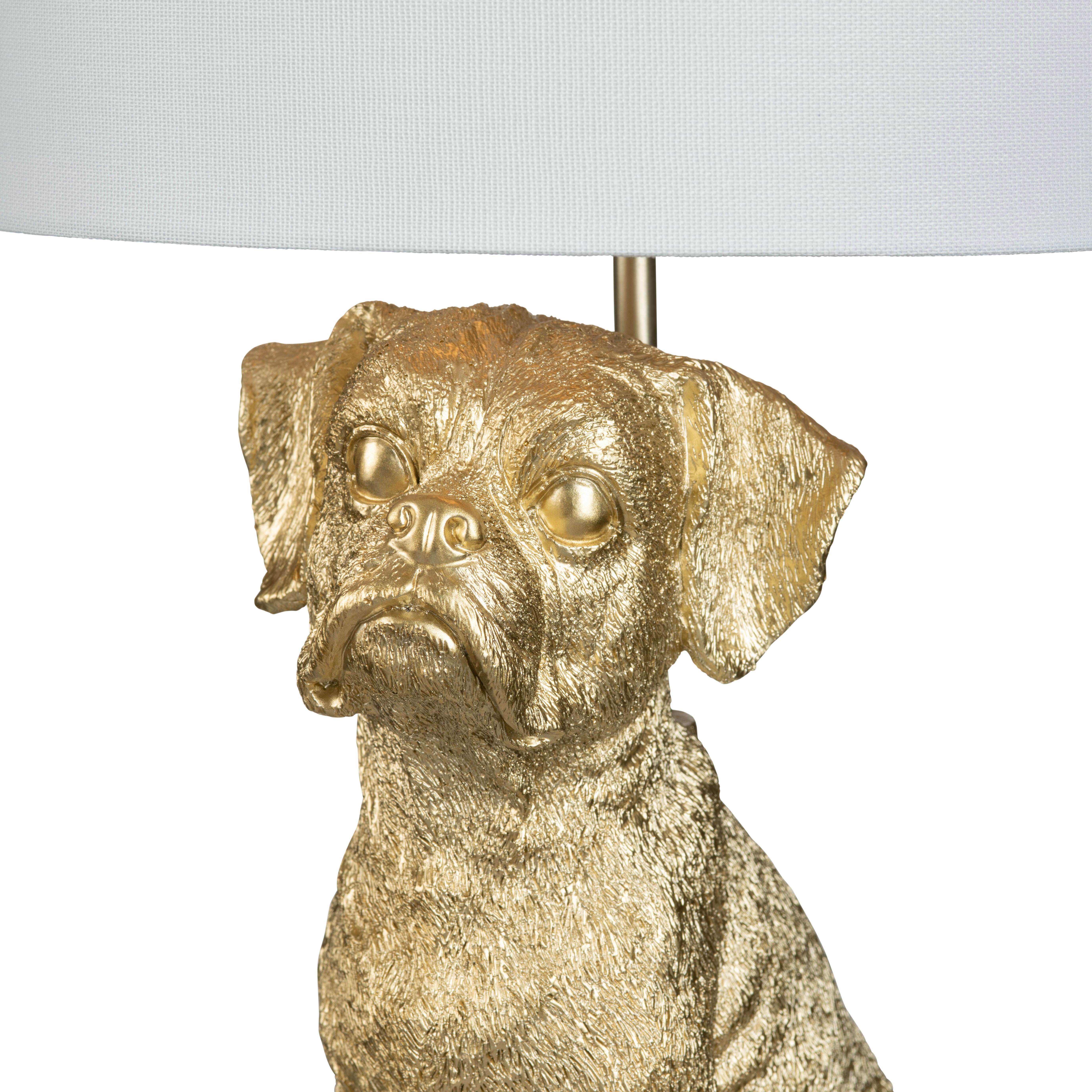 Evolution Boxer Dog Table Lamp, , large