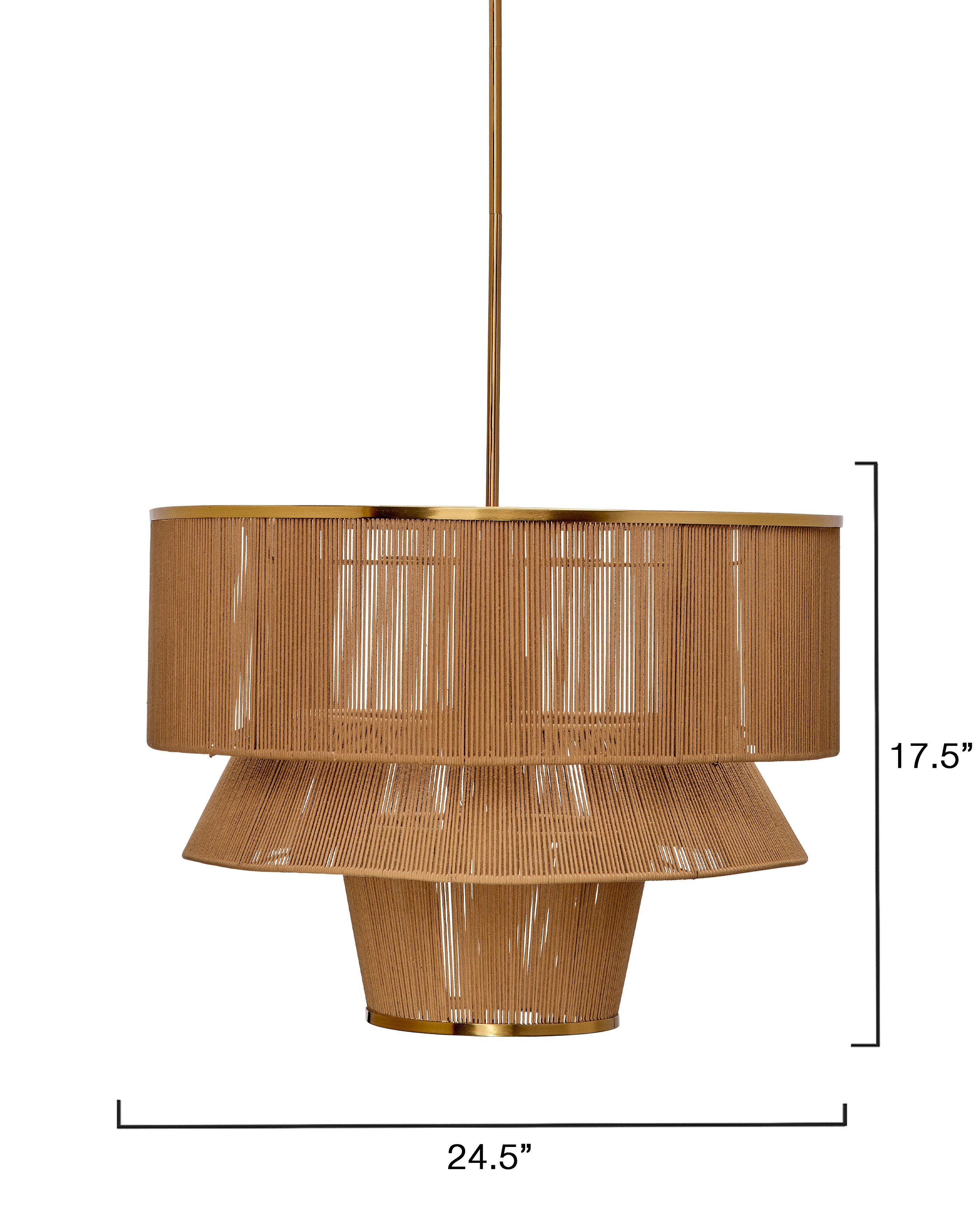 Relaxed Elegance Eliza 1-Light Chandelier, , large