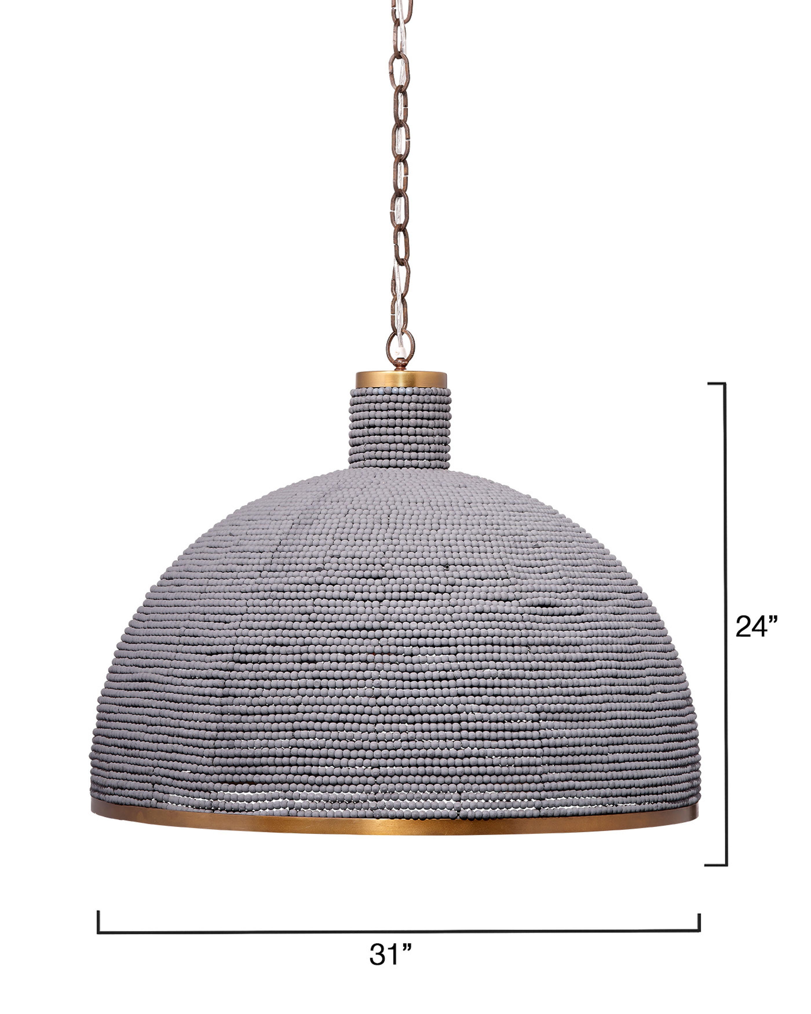 Relaxed Elegance Matias 1-Light Chandelier, , large