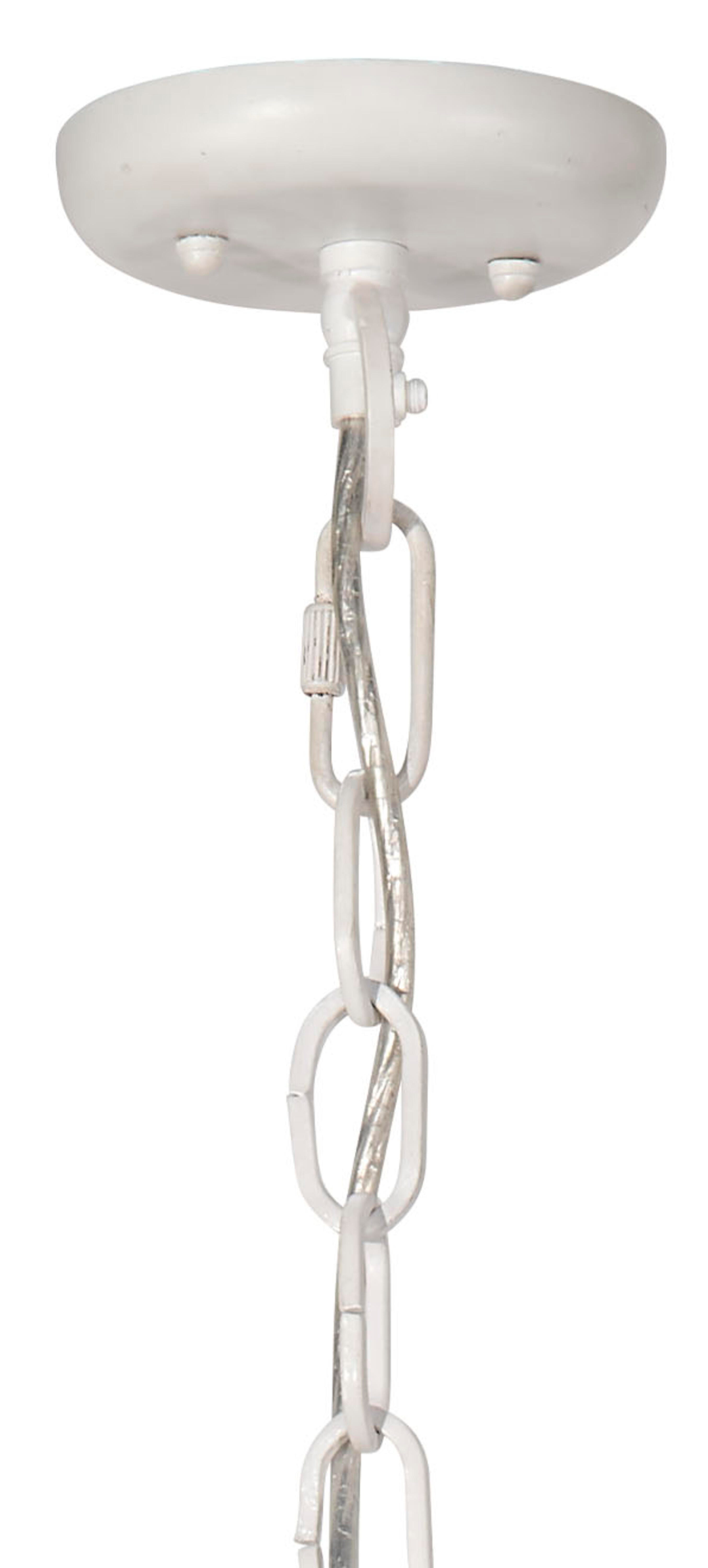 Relaxed Elegance Savoy 4-Light Solid Chandelier, Blue, large