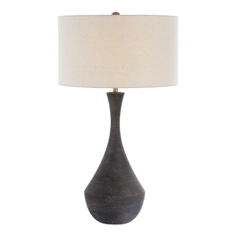 Ashley Luxe Textured Ceramic Table Lamp