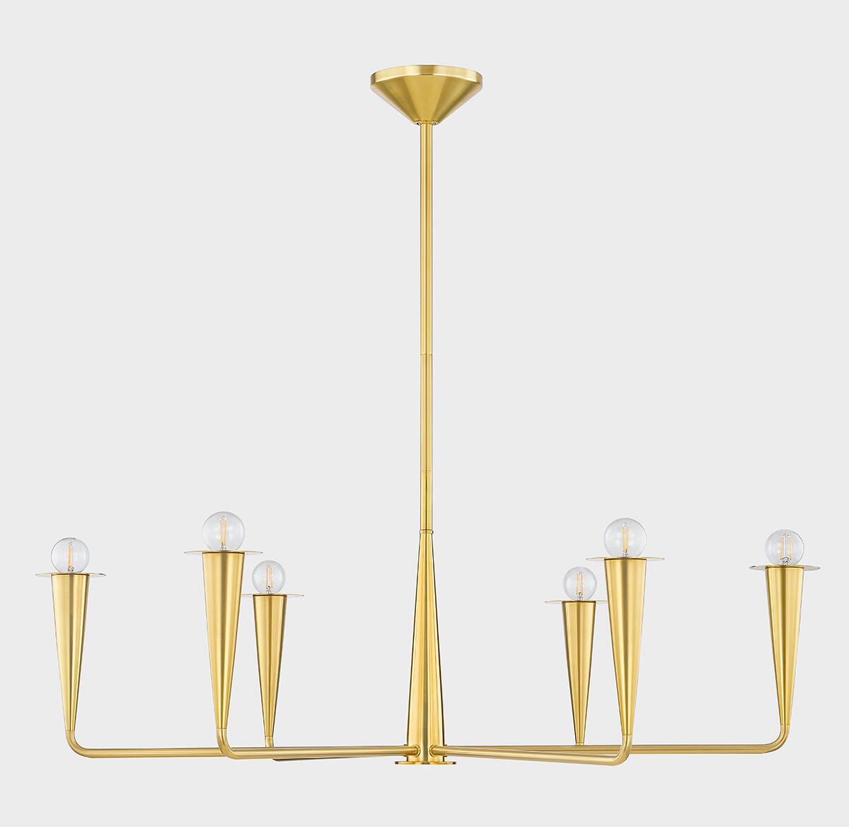 Ashley Luxe Orb Candle Style Chandelier