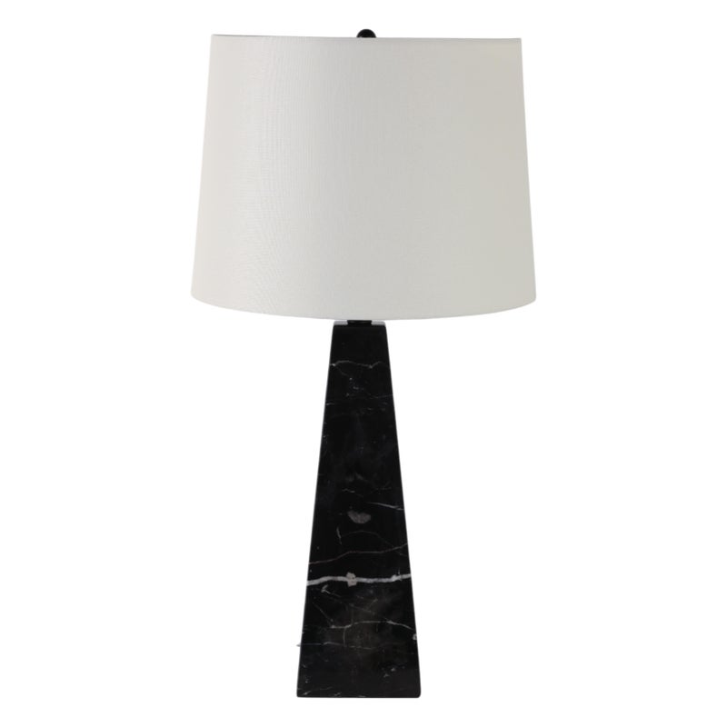 Ashley Luxe Tapered Marble Table Lamp