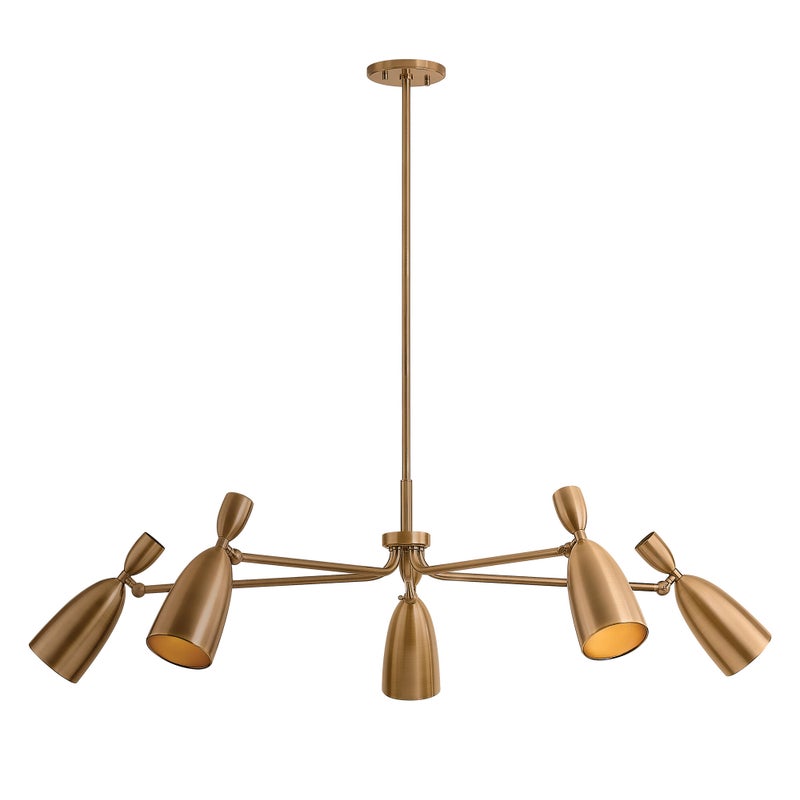 Ashley Luxe Tapered Cone Chandelier