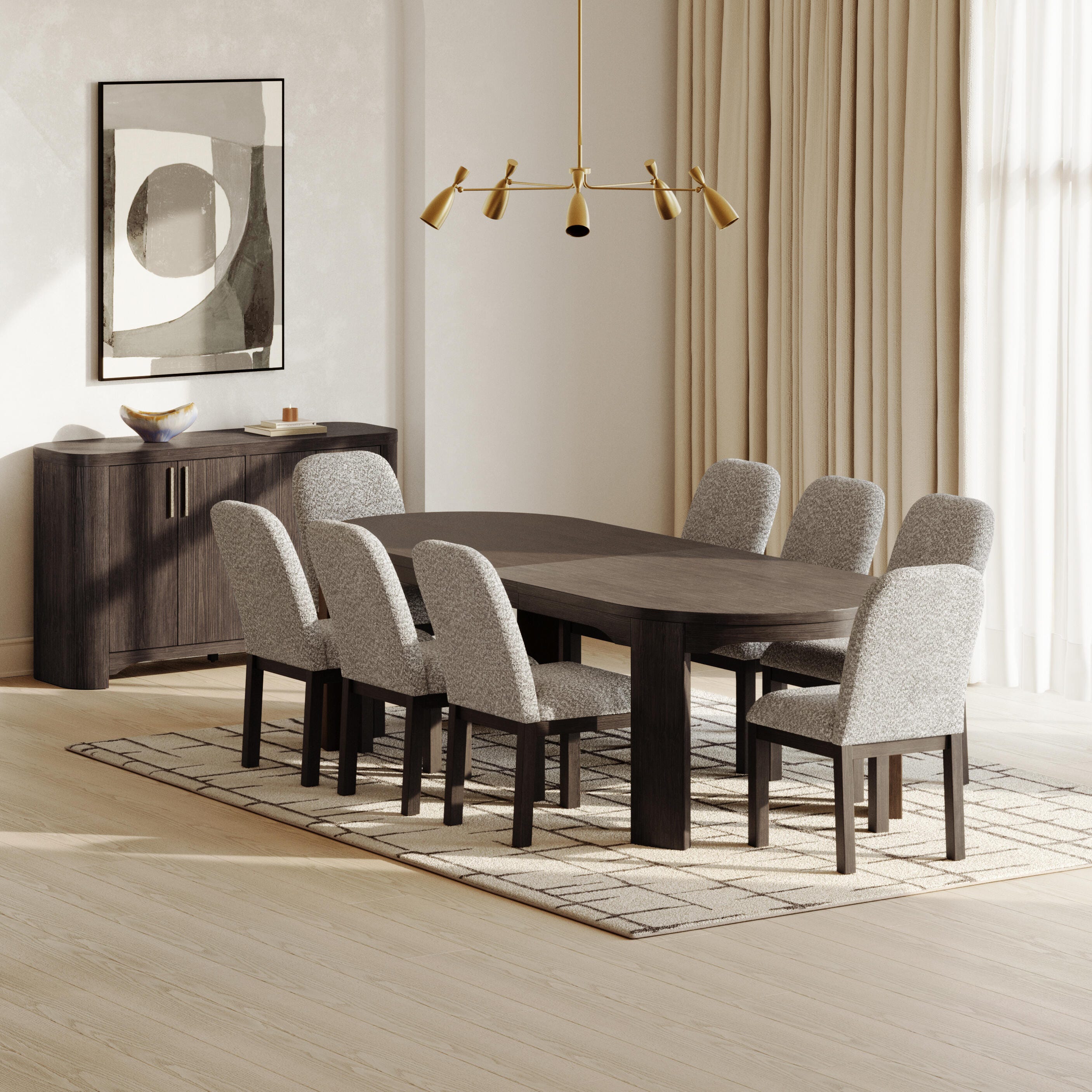 Ashley Luxe Spade Chandelier, , rollover