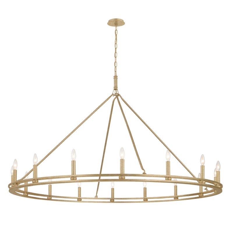 Ashley Luxe Ring Candle Chandelier