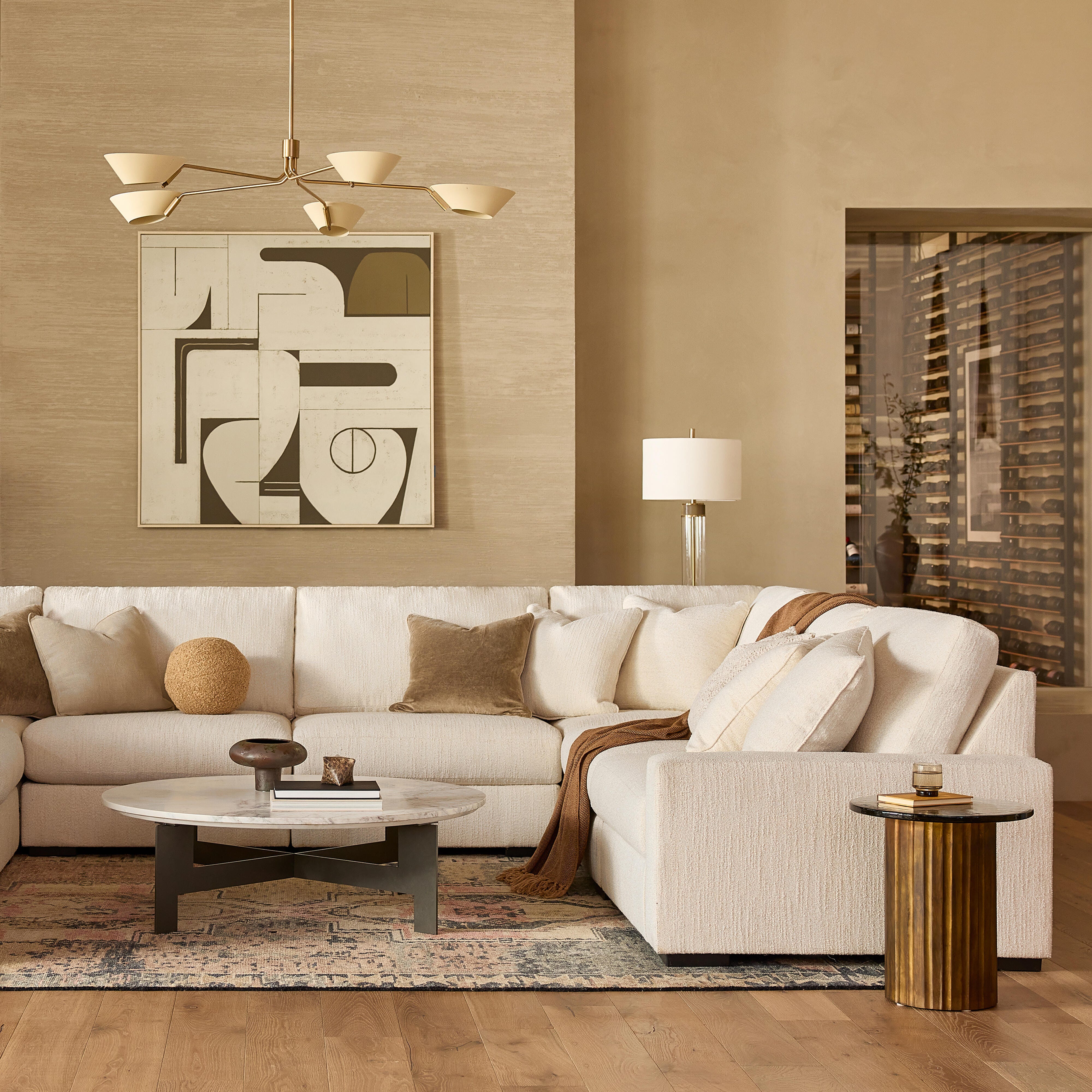 Ashley Luxe Sacramento Chandelier, , rollover