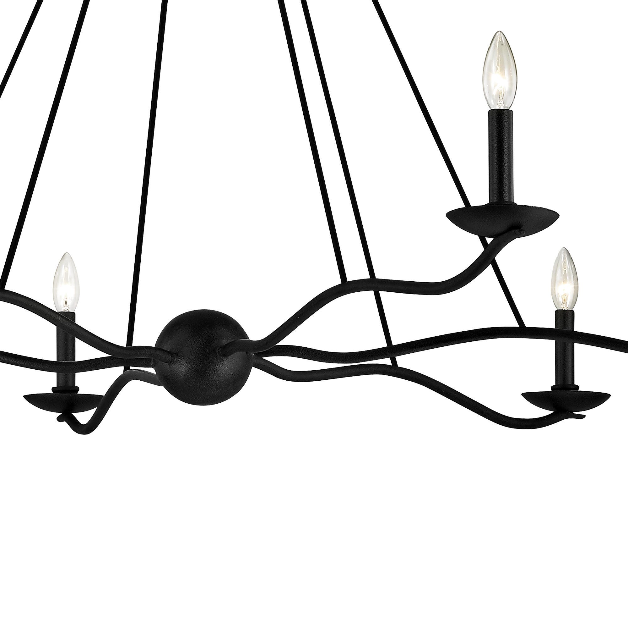 chandelierデスク Ashley Luxe Sawyer Chandelier