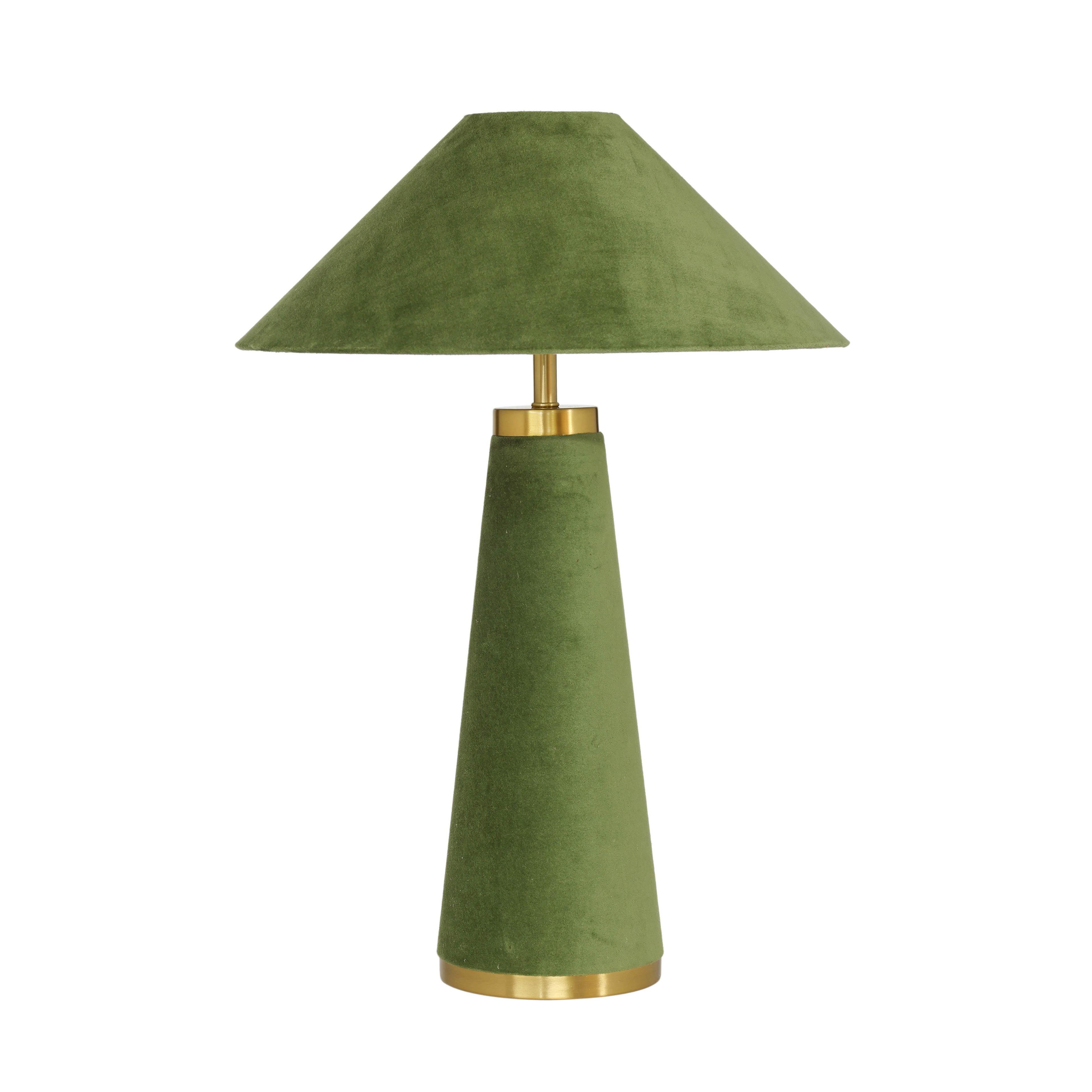 TOV Furniture Graham Table Lamp, Moss Green, large
