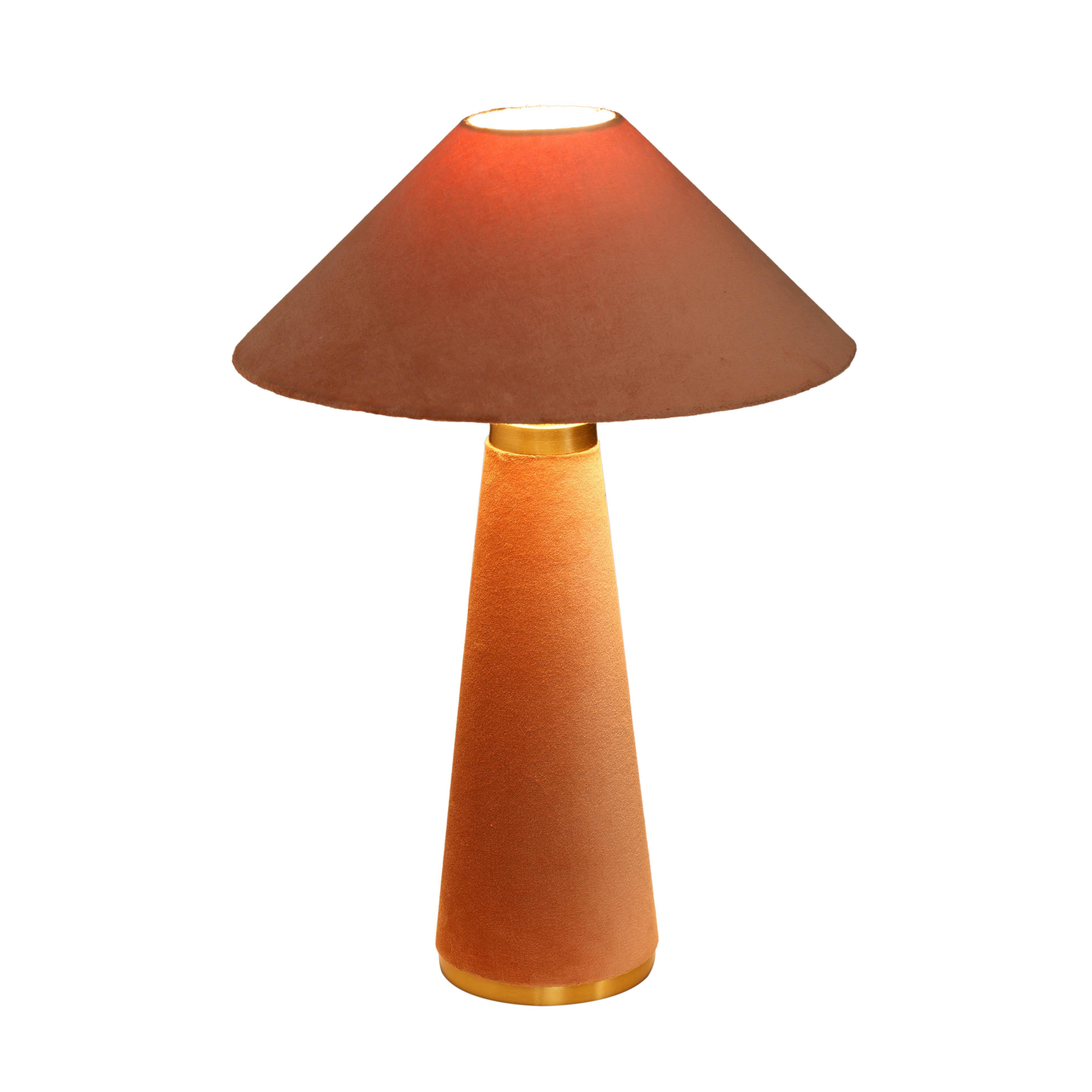 TOV Furniture Graham Table Lamp, Terracotta, large