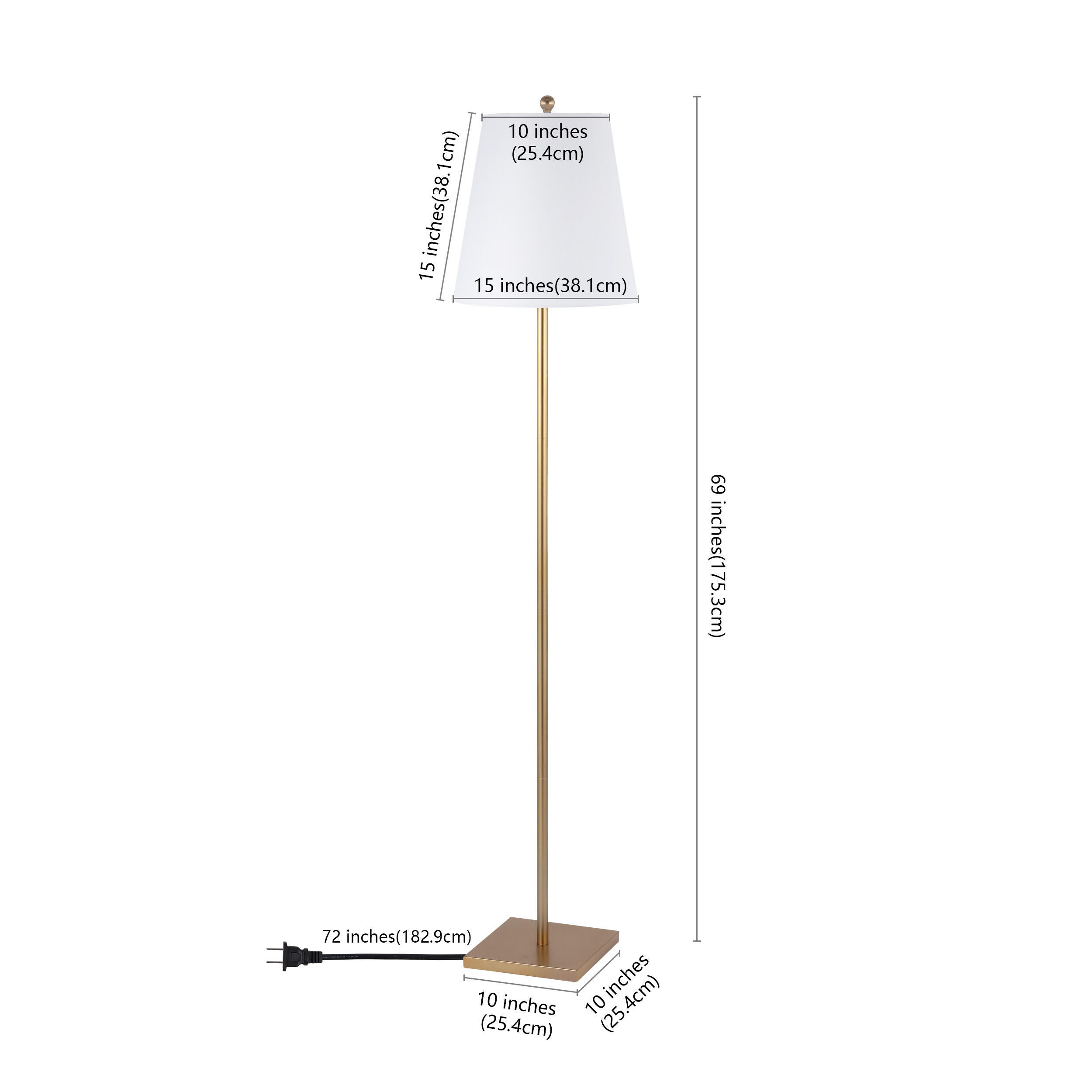 Safavieh Geralt Floor Lamp, , large