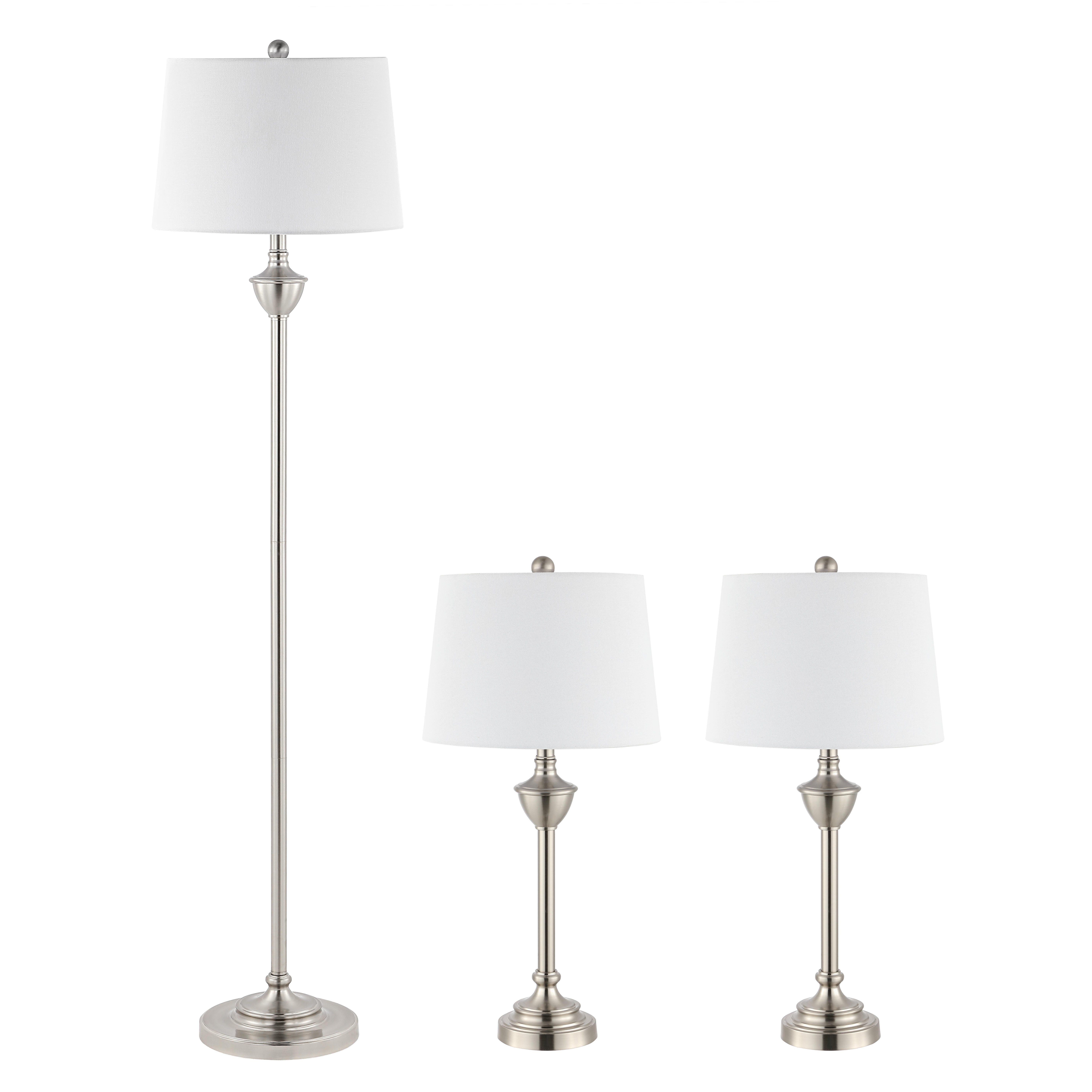 Safavieh Peltier Floor Lamp and Table Lamp (Set of 2), , large