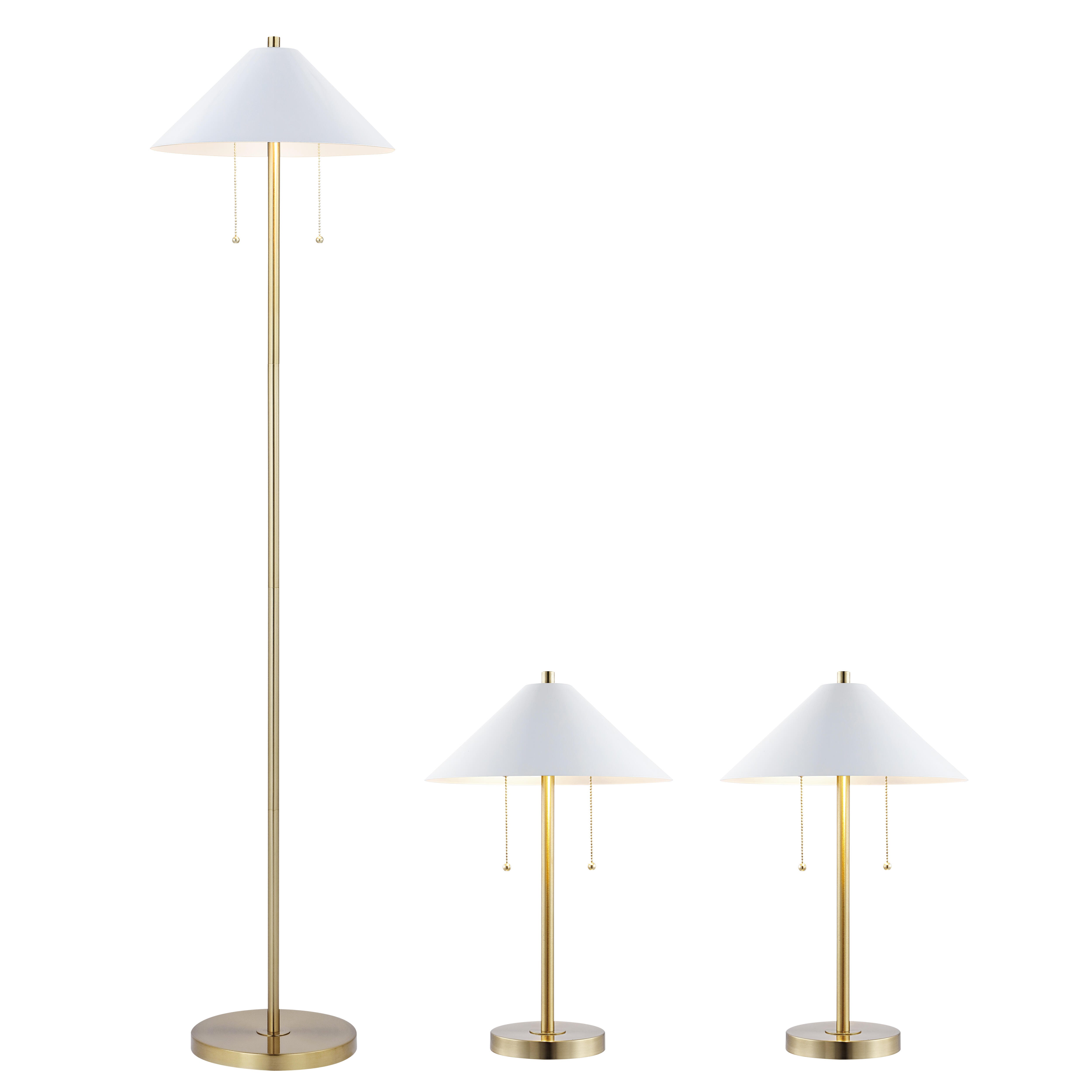 Safavieh Prisma Floor Lamp and Table Lamp (Set of 2), , large