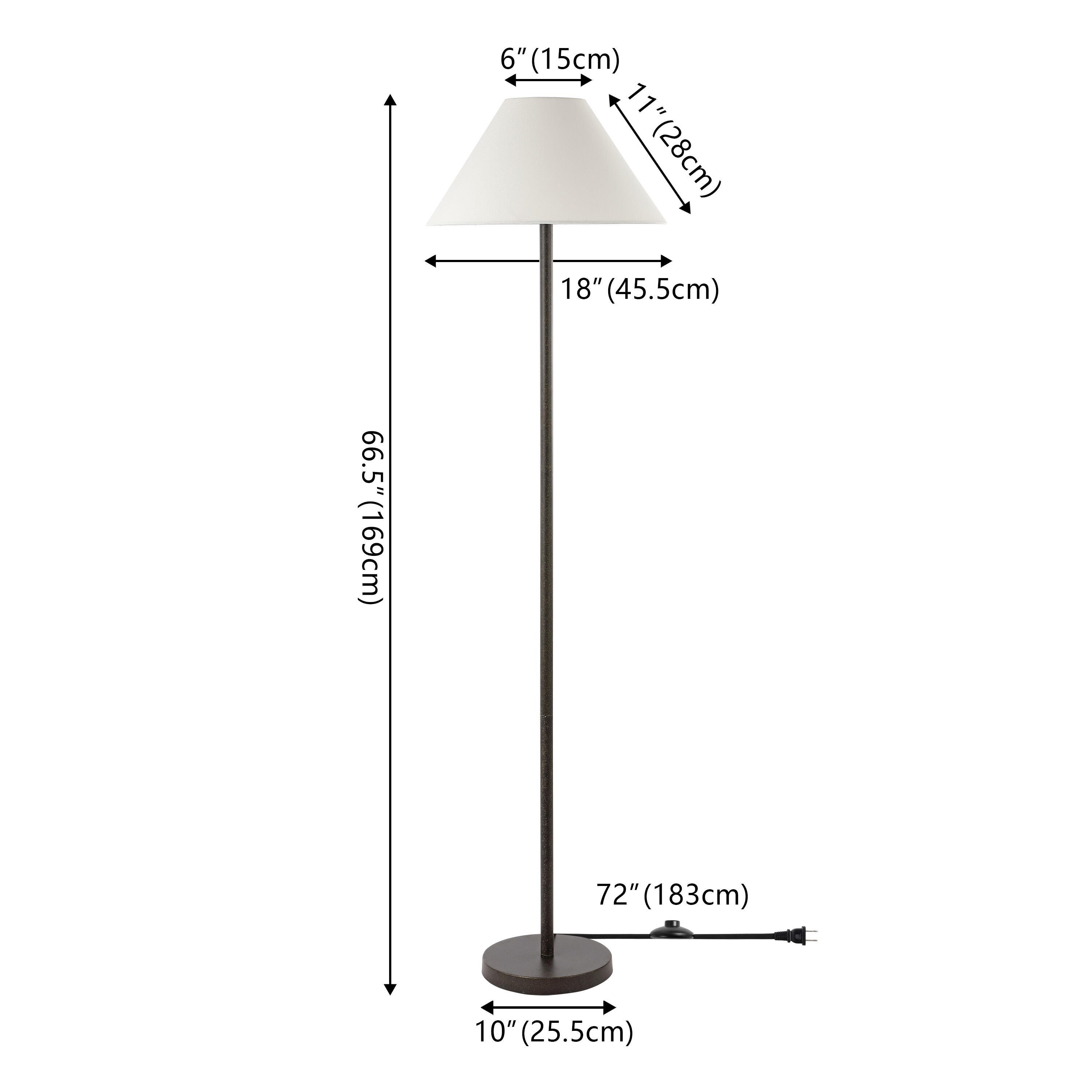 Safavieh Zaire Floor Lamp, , large