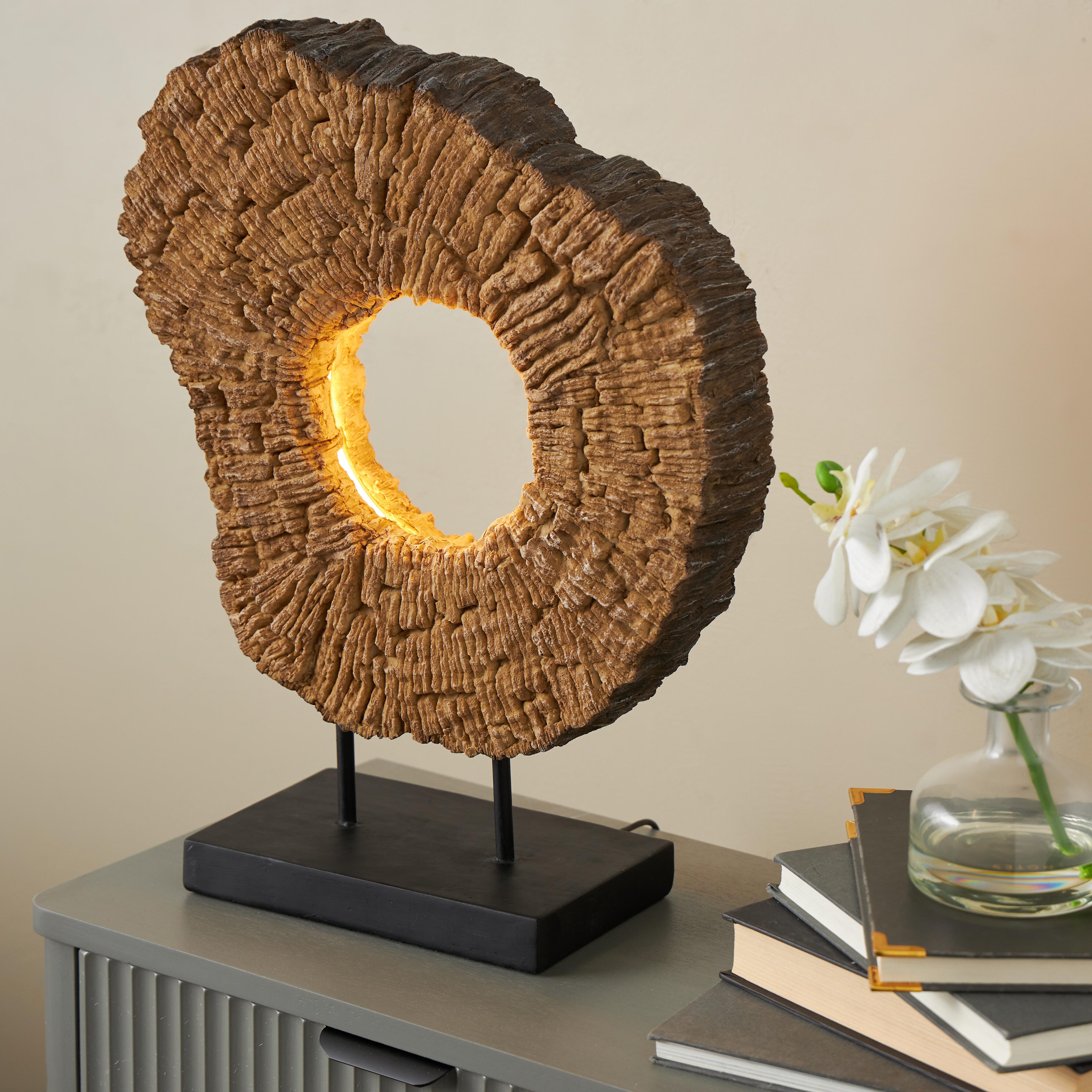 Bayberry Lane Live Edge Table Lamp, , rollover