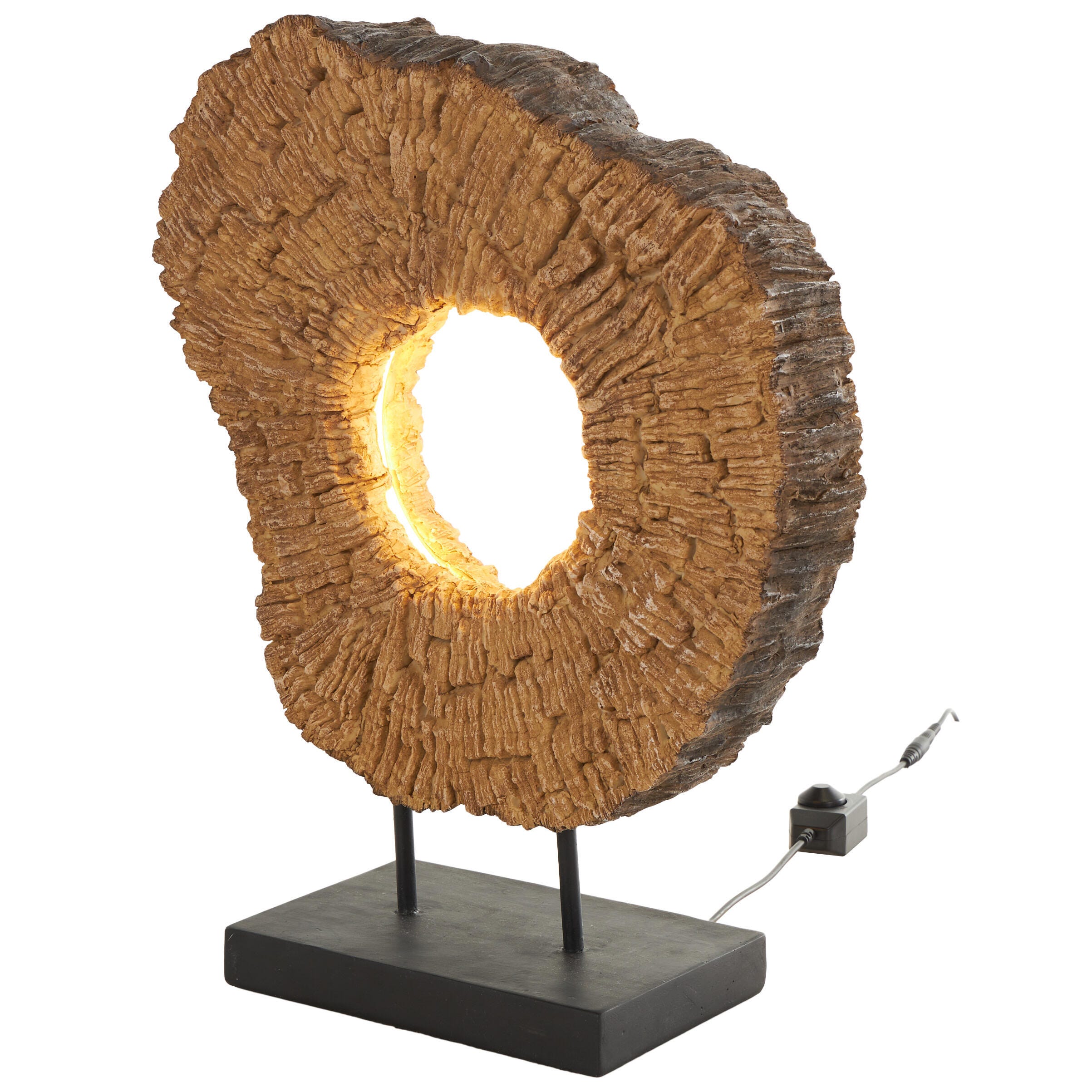 Bayberry Lane Live Edge Table Lamp, , large