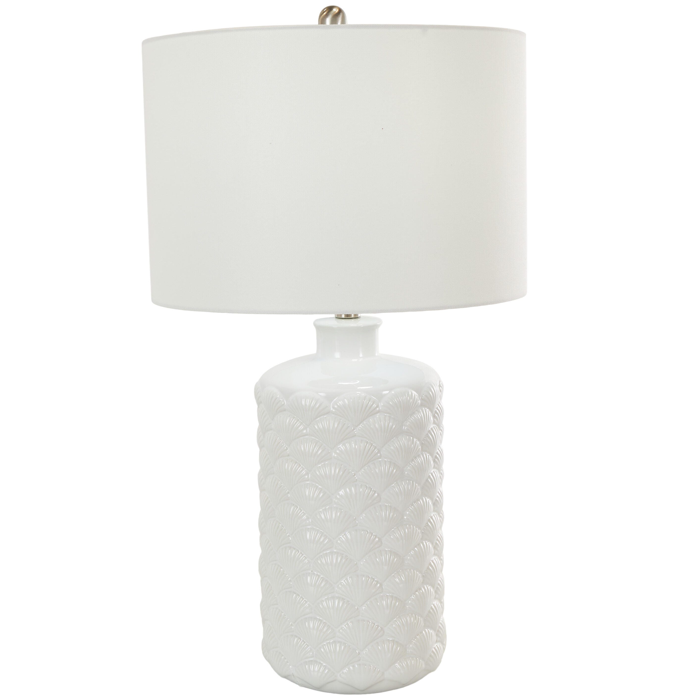 Bayberry Lane Shell Embedded Table Lamp, , large