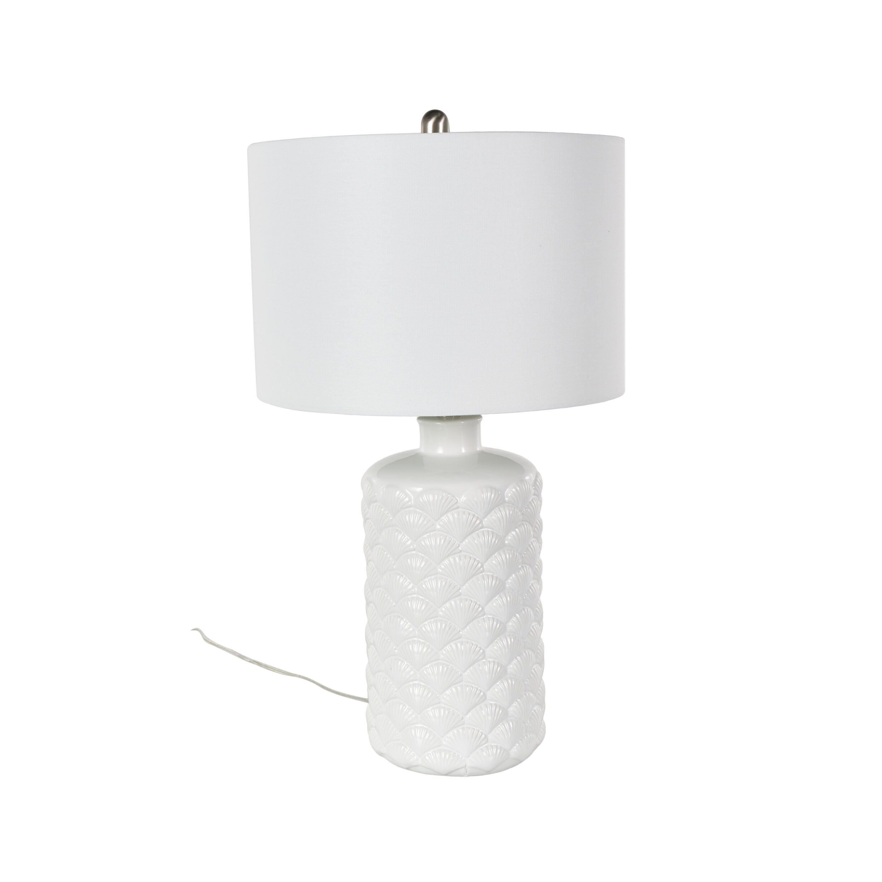 Bayberry Lane Shell Embedded Table Lamp, , large