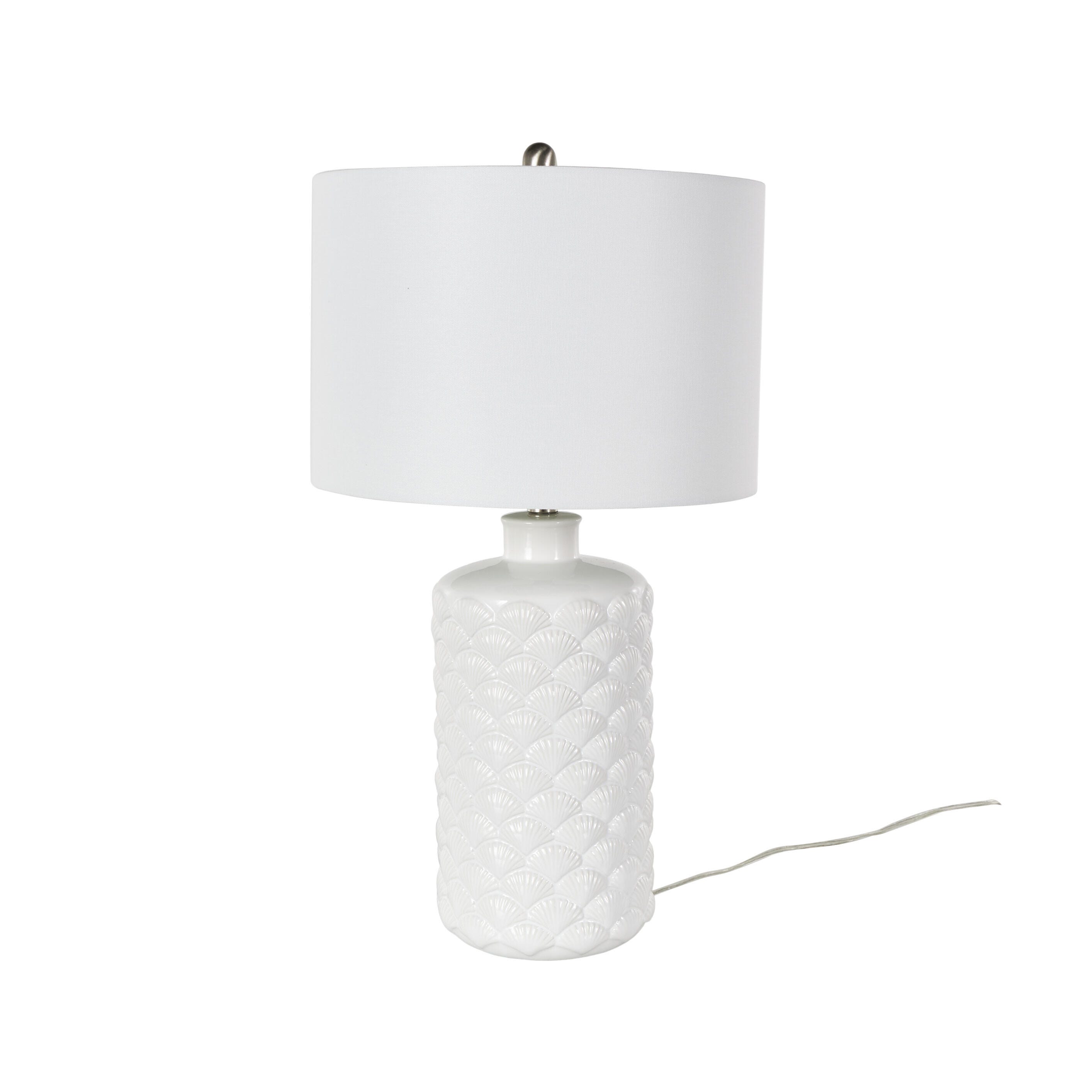 Bayberry Lane Shell Embedded Table Lamp, , large