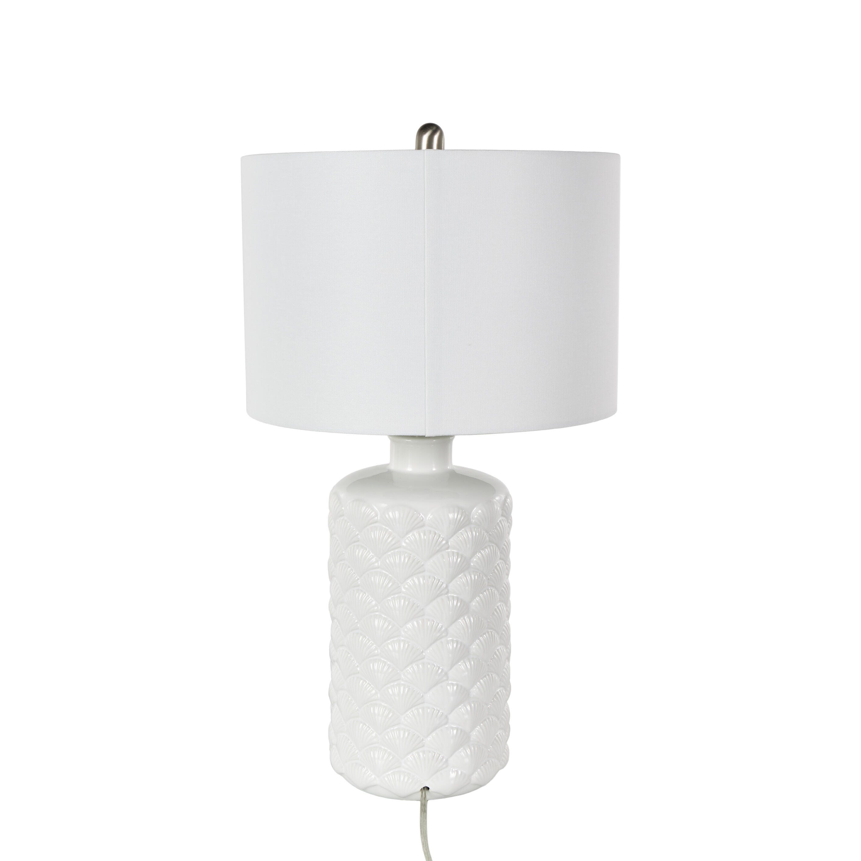 Bayberry Lane Shell Embedded Table Lamp, , large