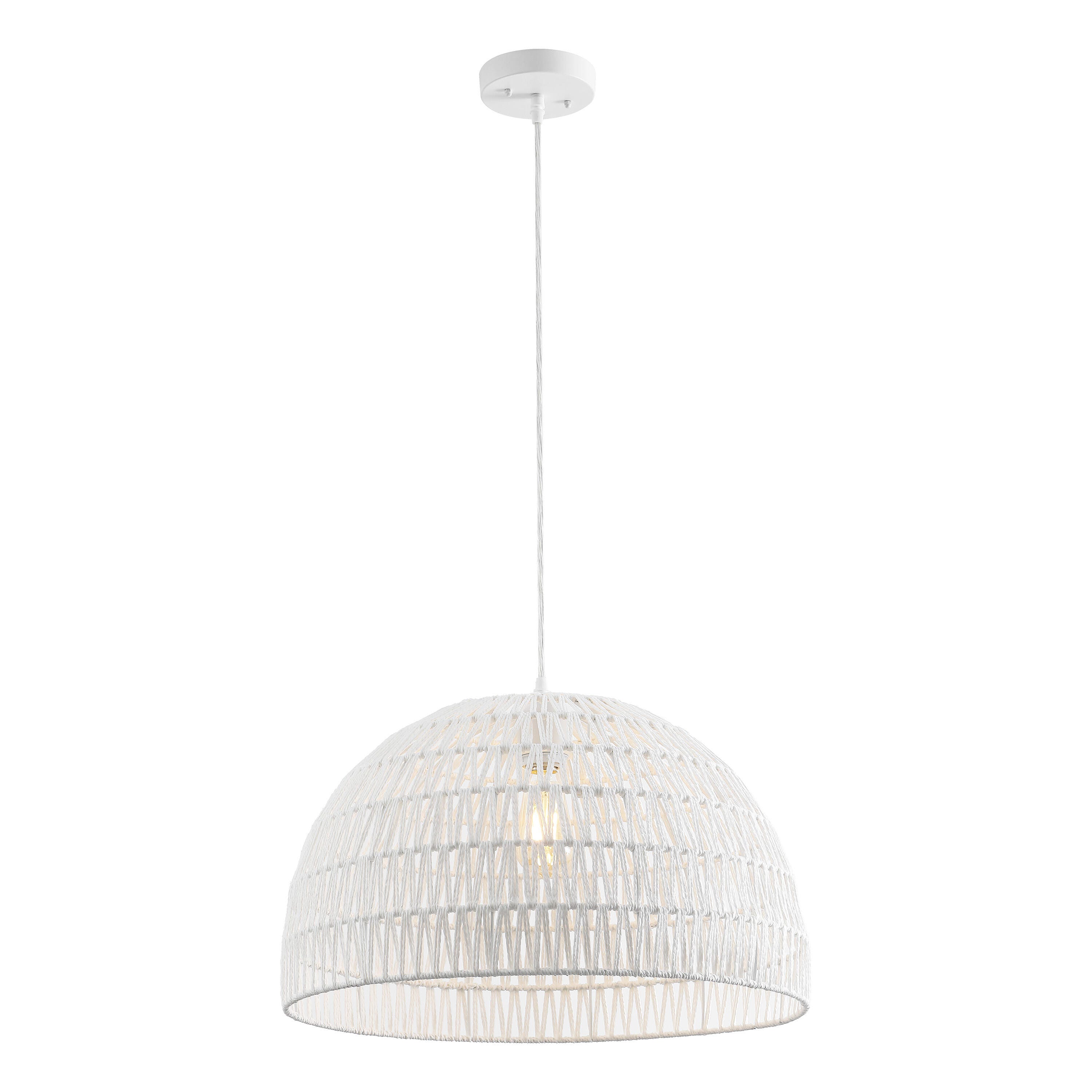 JONATHAN Y Campana Wide Pendant Light, , large