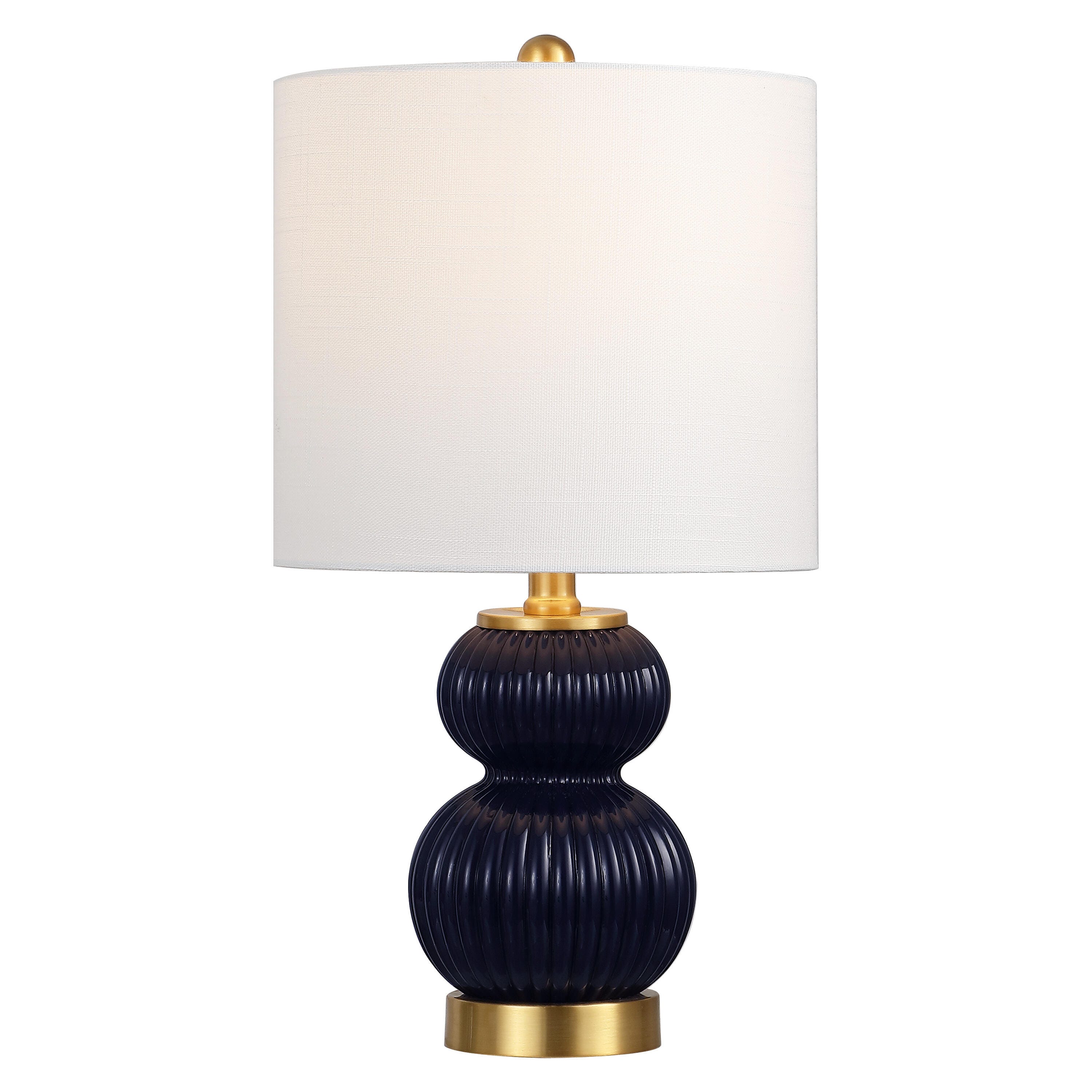 JONATHAN Y Daphne Table Lamp, Navy, large