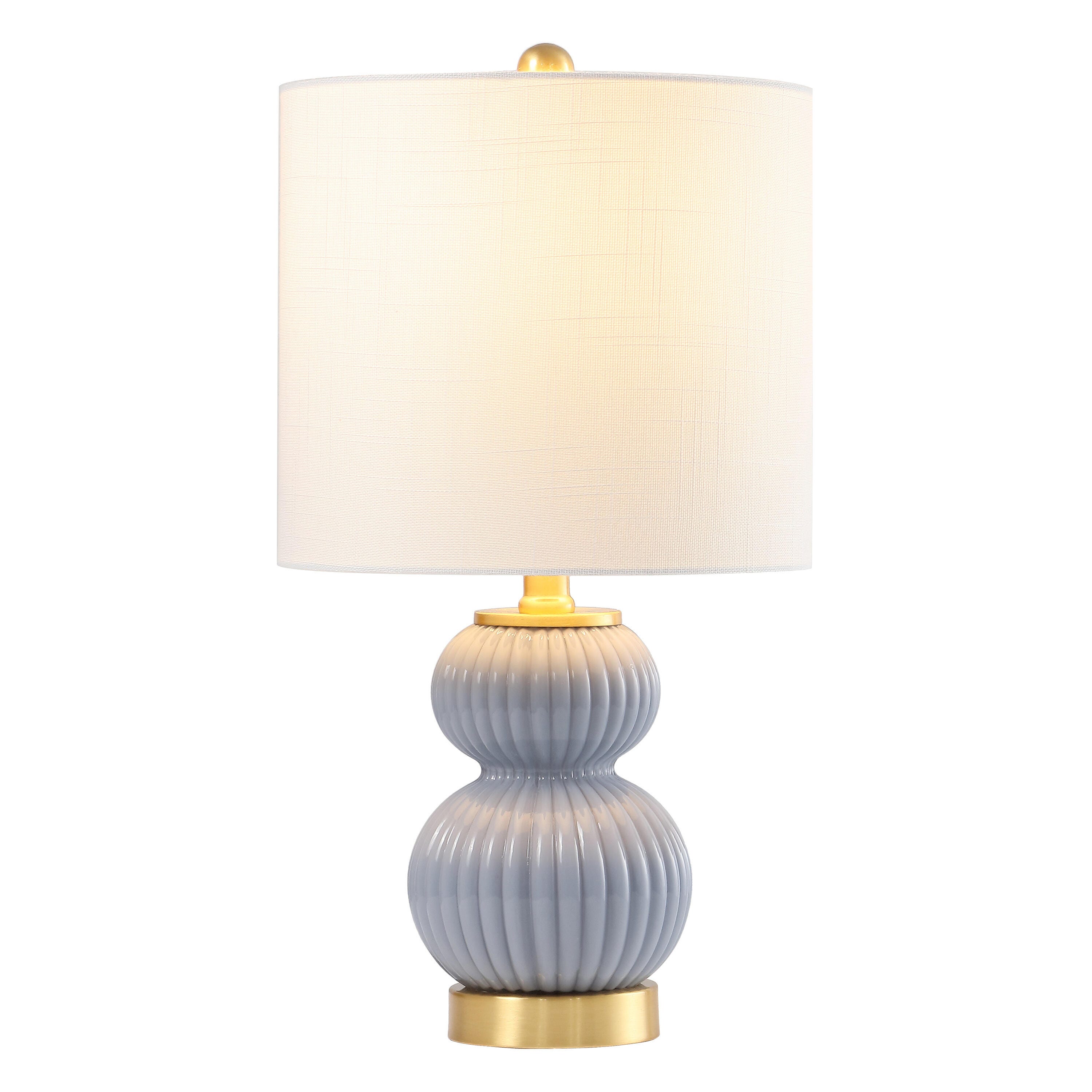 JONATHAN Y Daphne Table Lamp, Gray, large