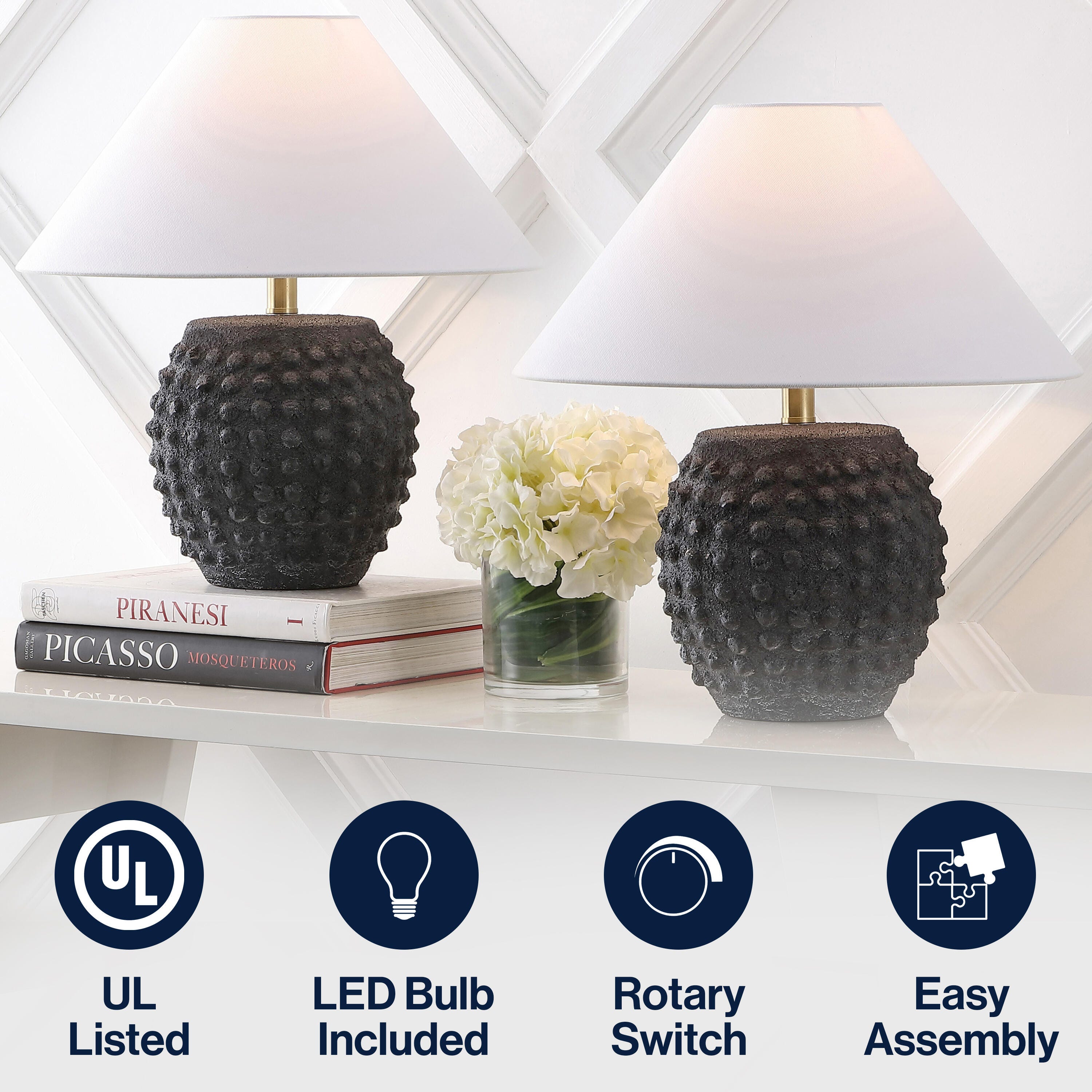 JONATHAN Y Effie Table Lamp (Set of 2), , large