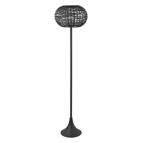 JONATHAN Y Jaemin Floor Lamp, Black, large
