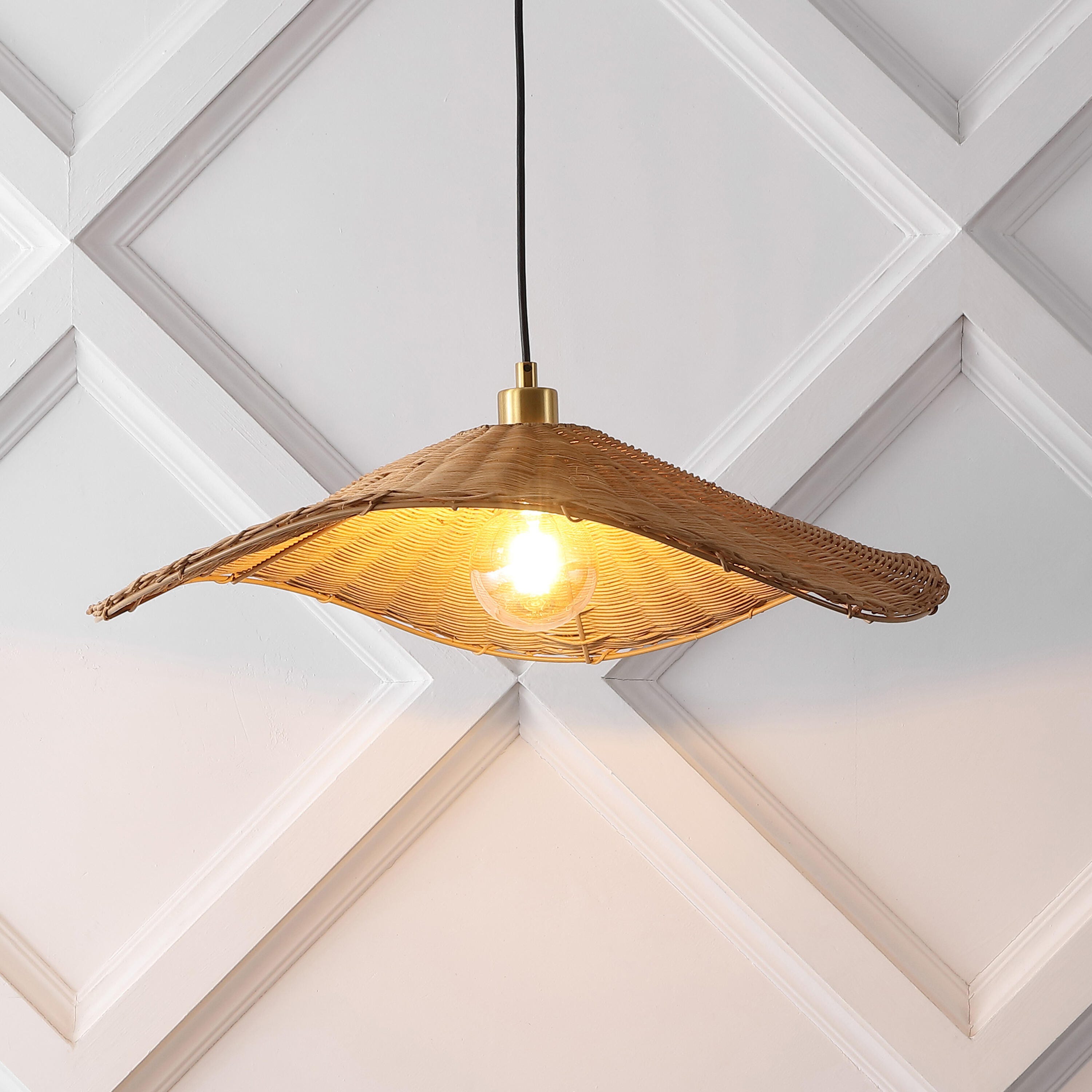 JONATHAN Y Miko Pendant Light, , rollover