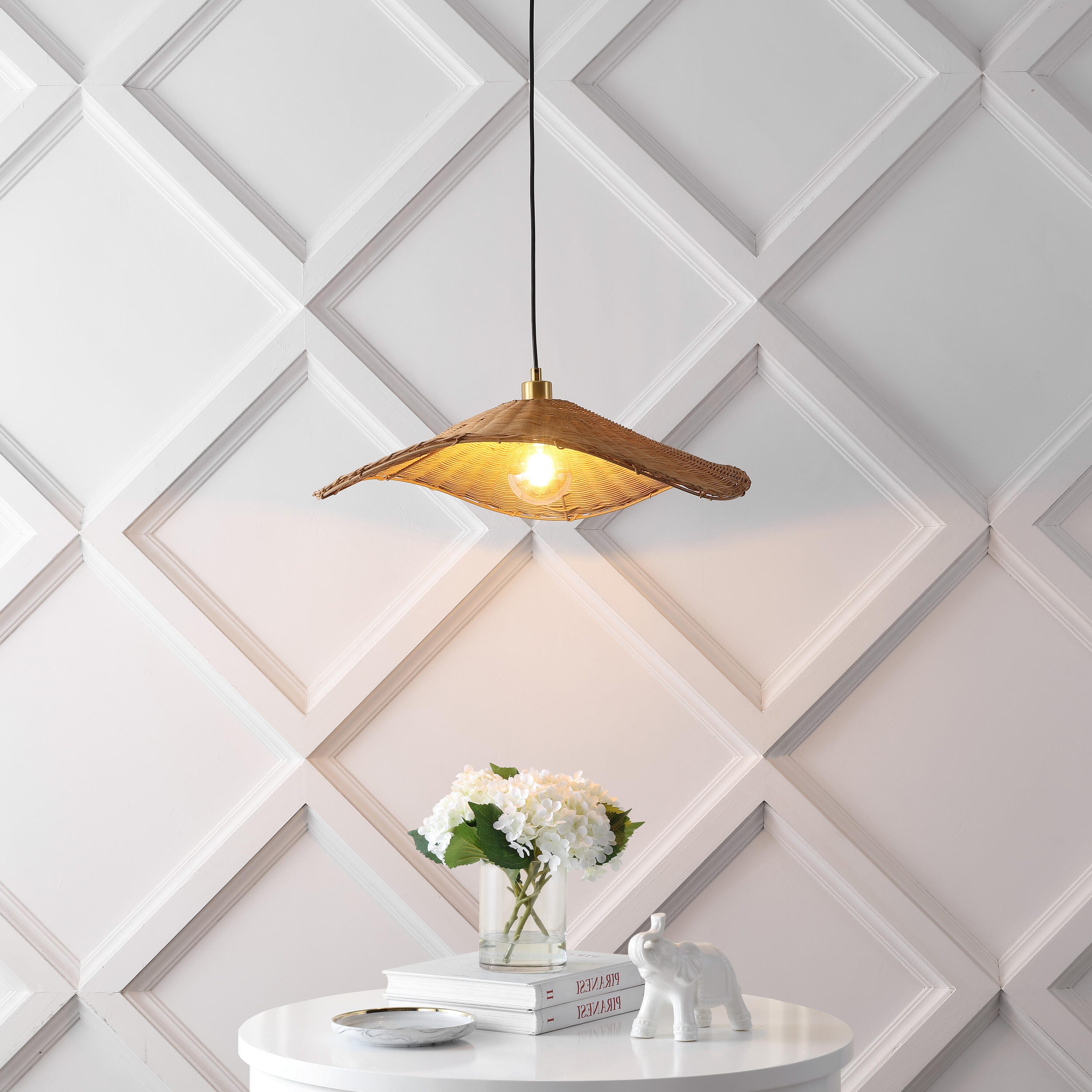 JONATHAN Y Miko Pendant Light, , large