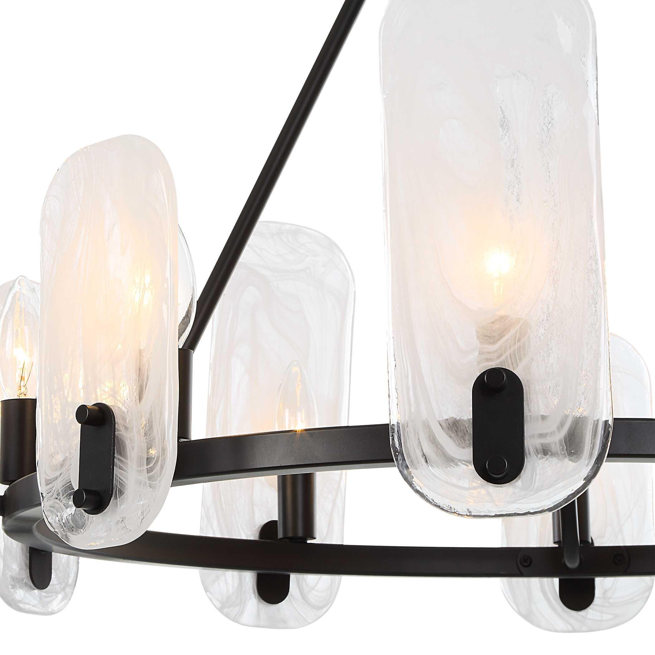 Uttermost Ellipse 10-Light Chandelier, , large