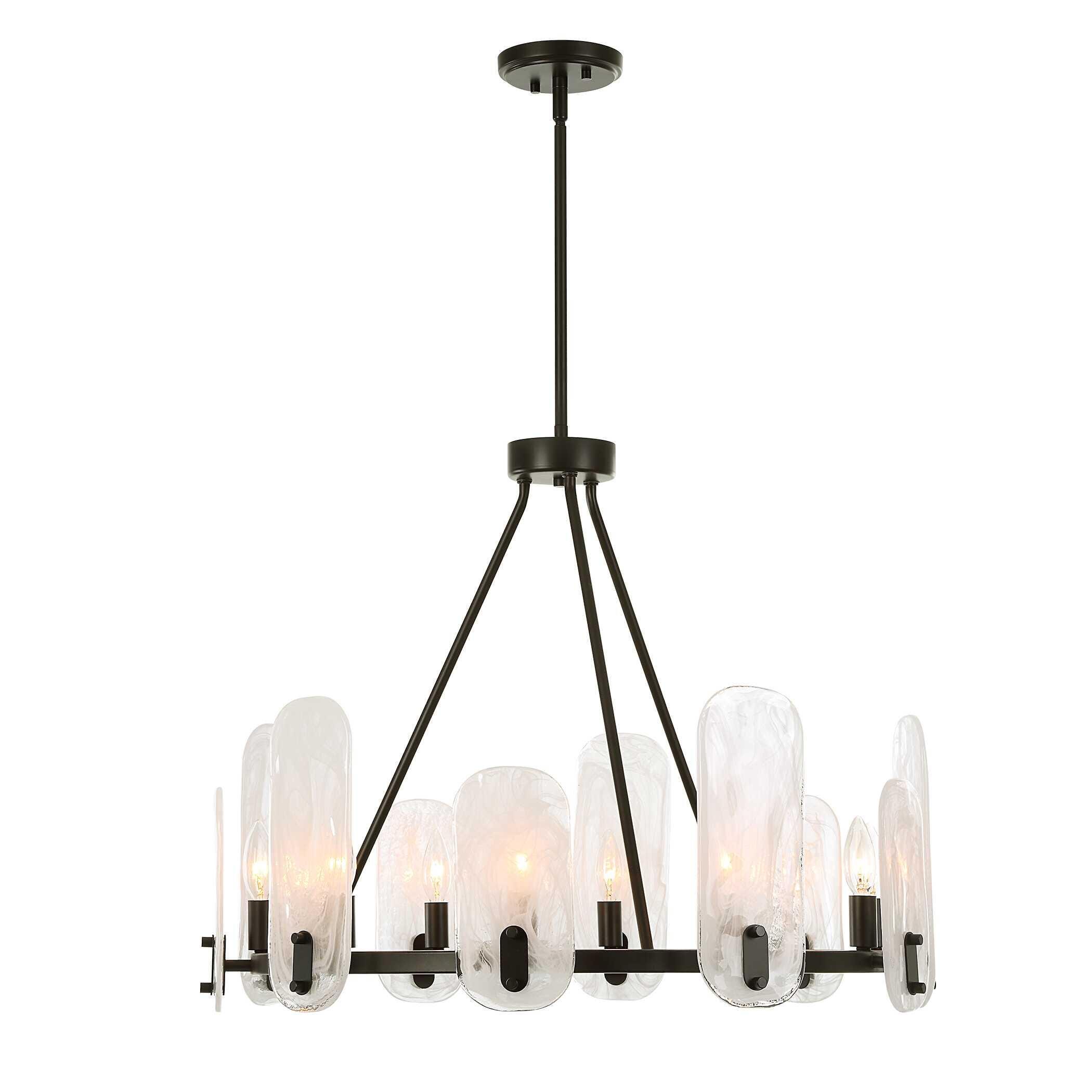 Uttermost Ellipse 10-Light Chandelier, , large