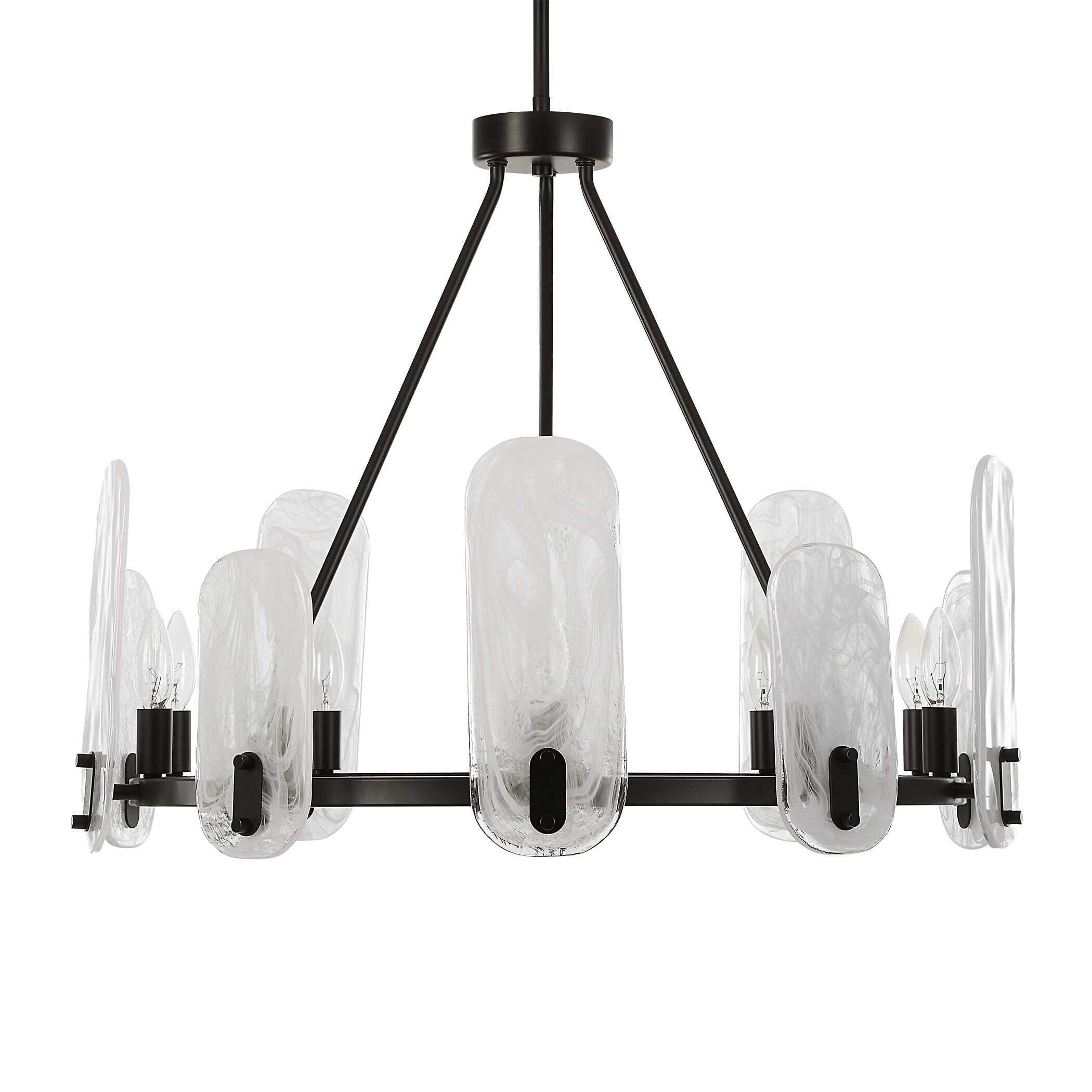 Uttermost Ellipse 10-Light Chandelier, , large