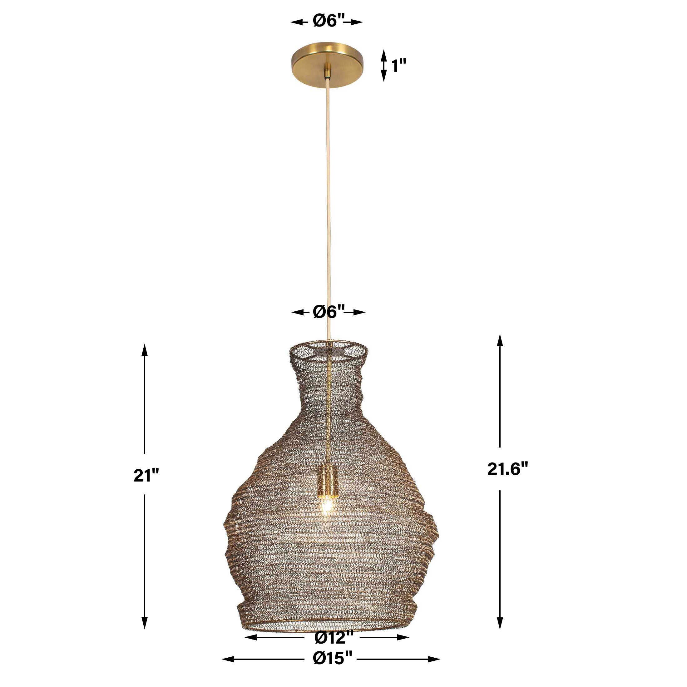 Uttermost Murmur Pendant Light, , large