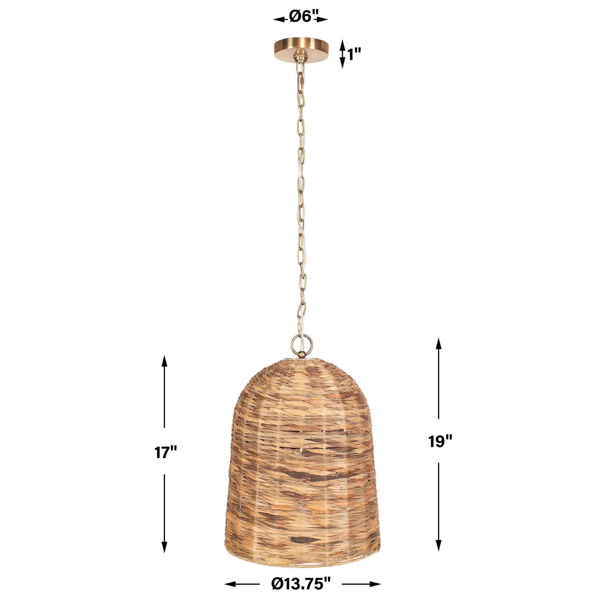 Uttermost Rotorua Pendant Light, , large