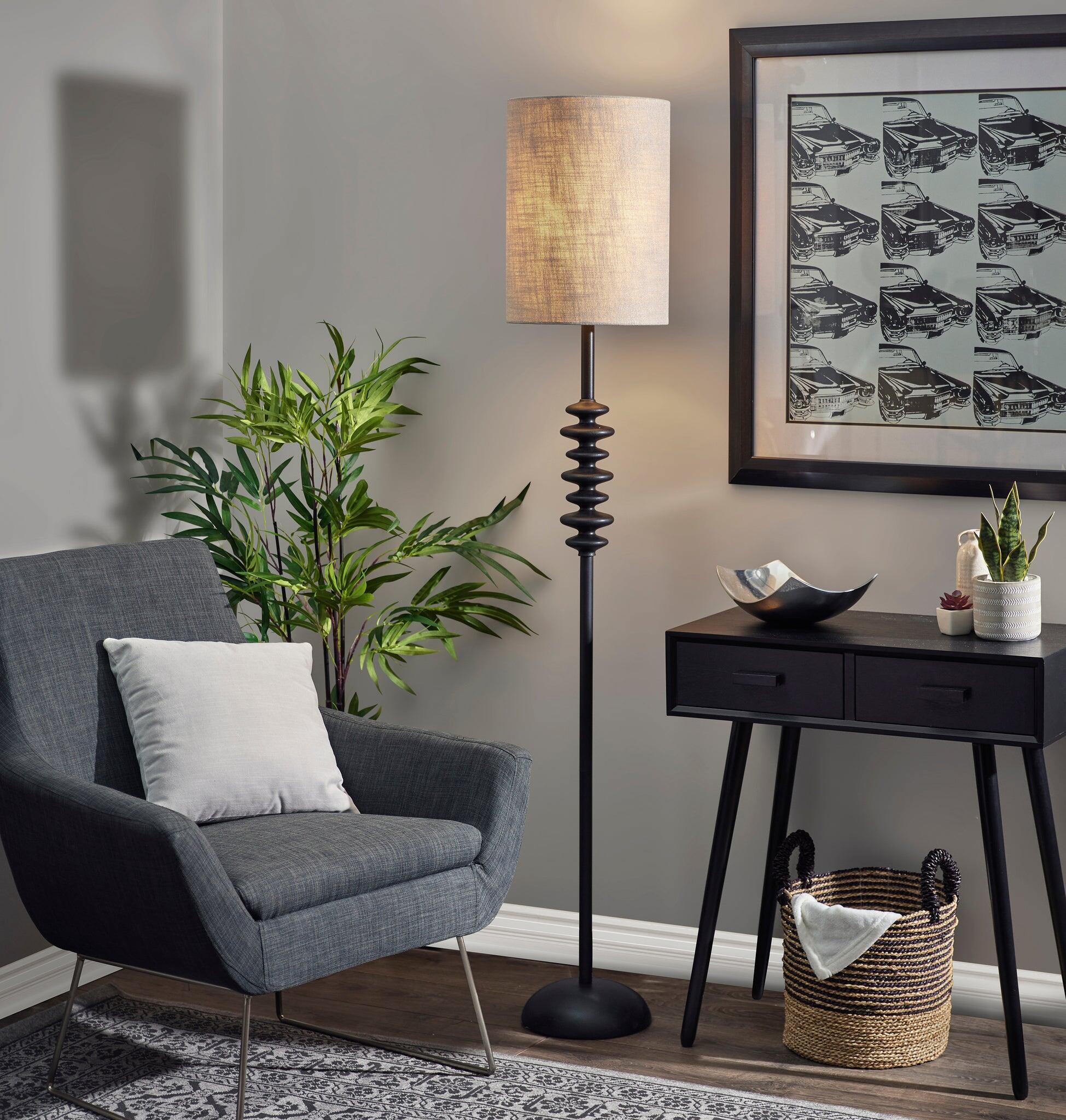Adesso Beatrice Floor Lamp, , rollover