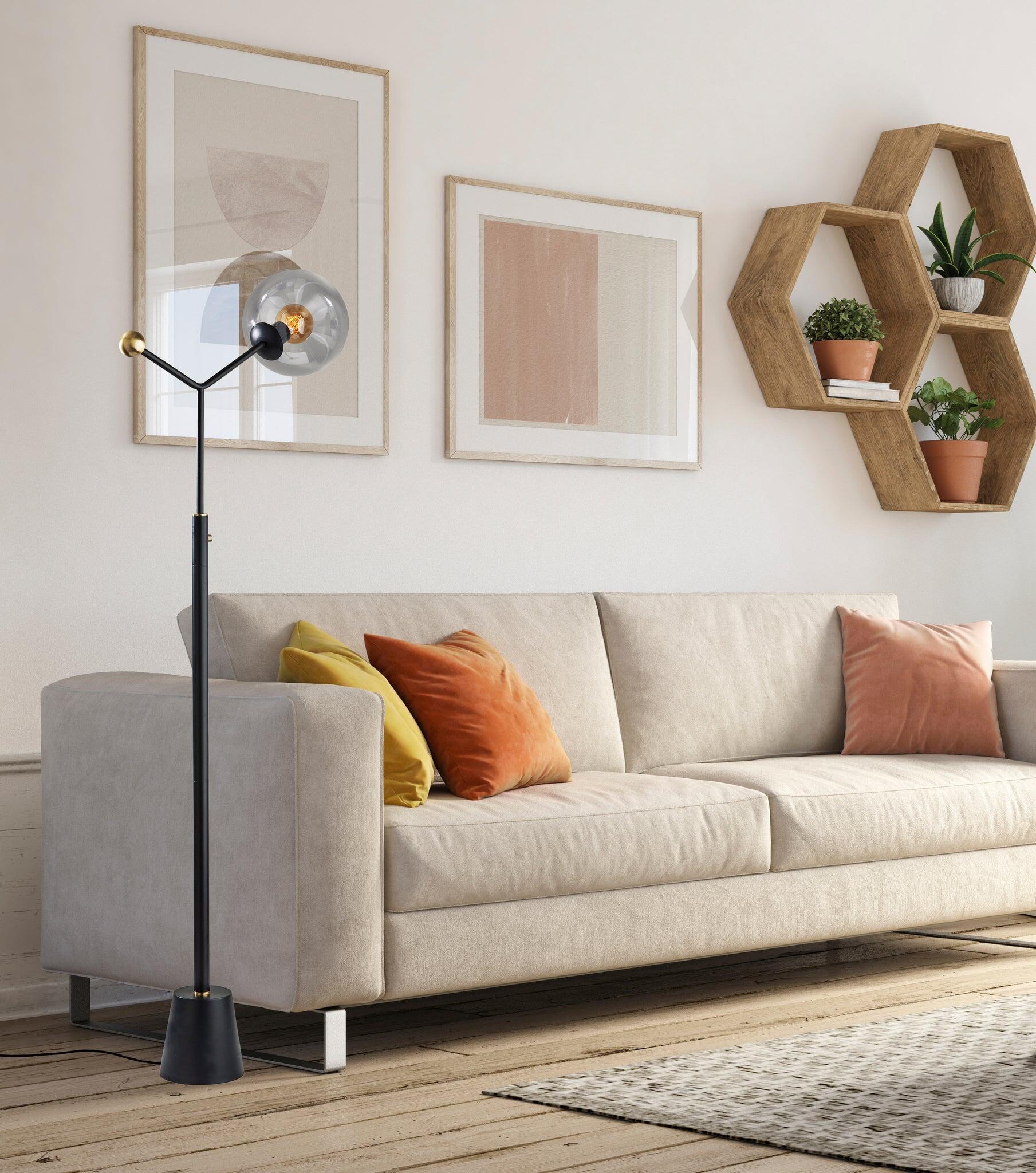 Adesso Dusk Floor Lamp, , rollover
