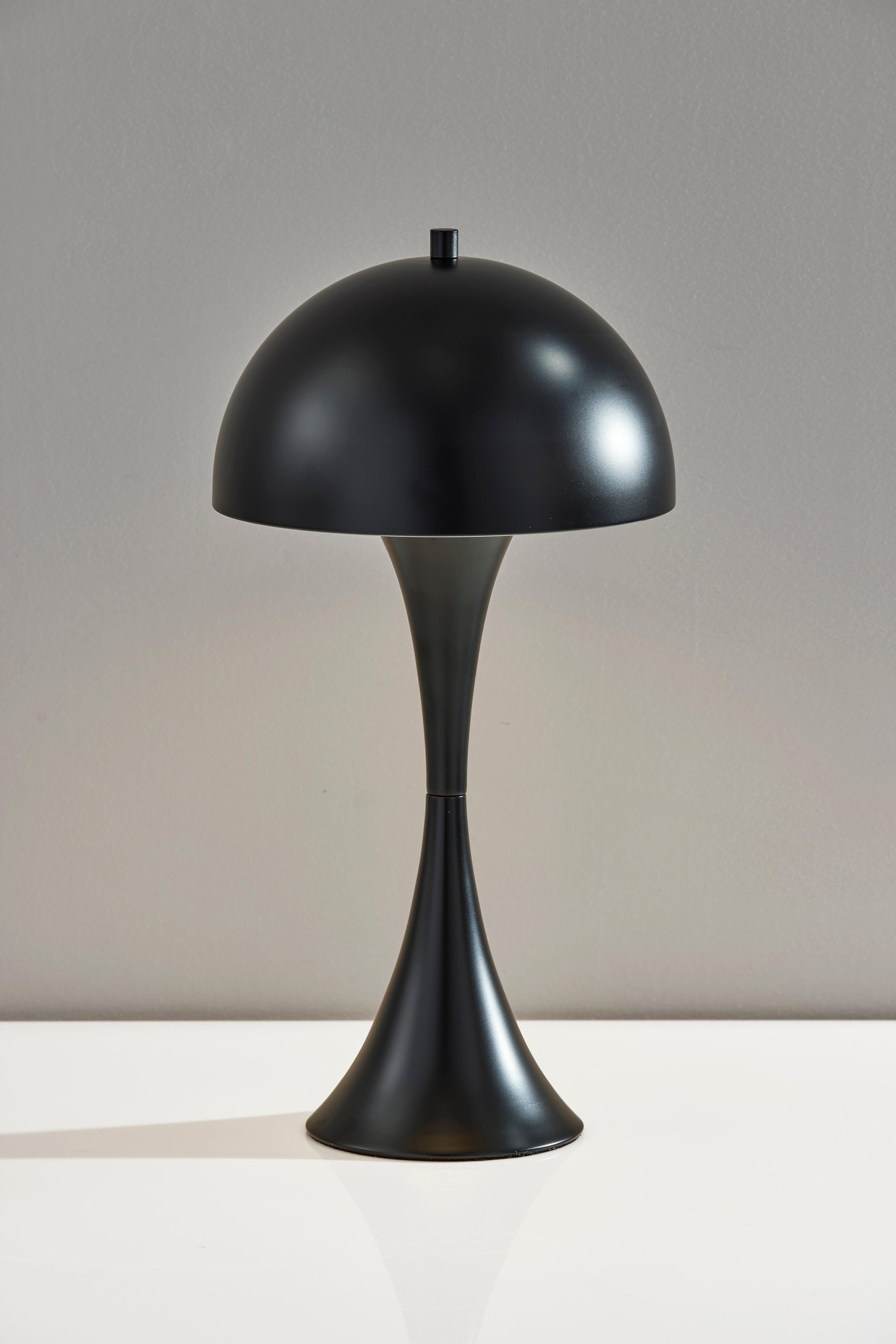 Adesso Lennon Table Lamp, Black, large