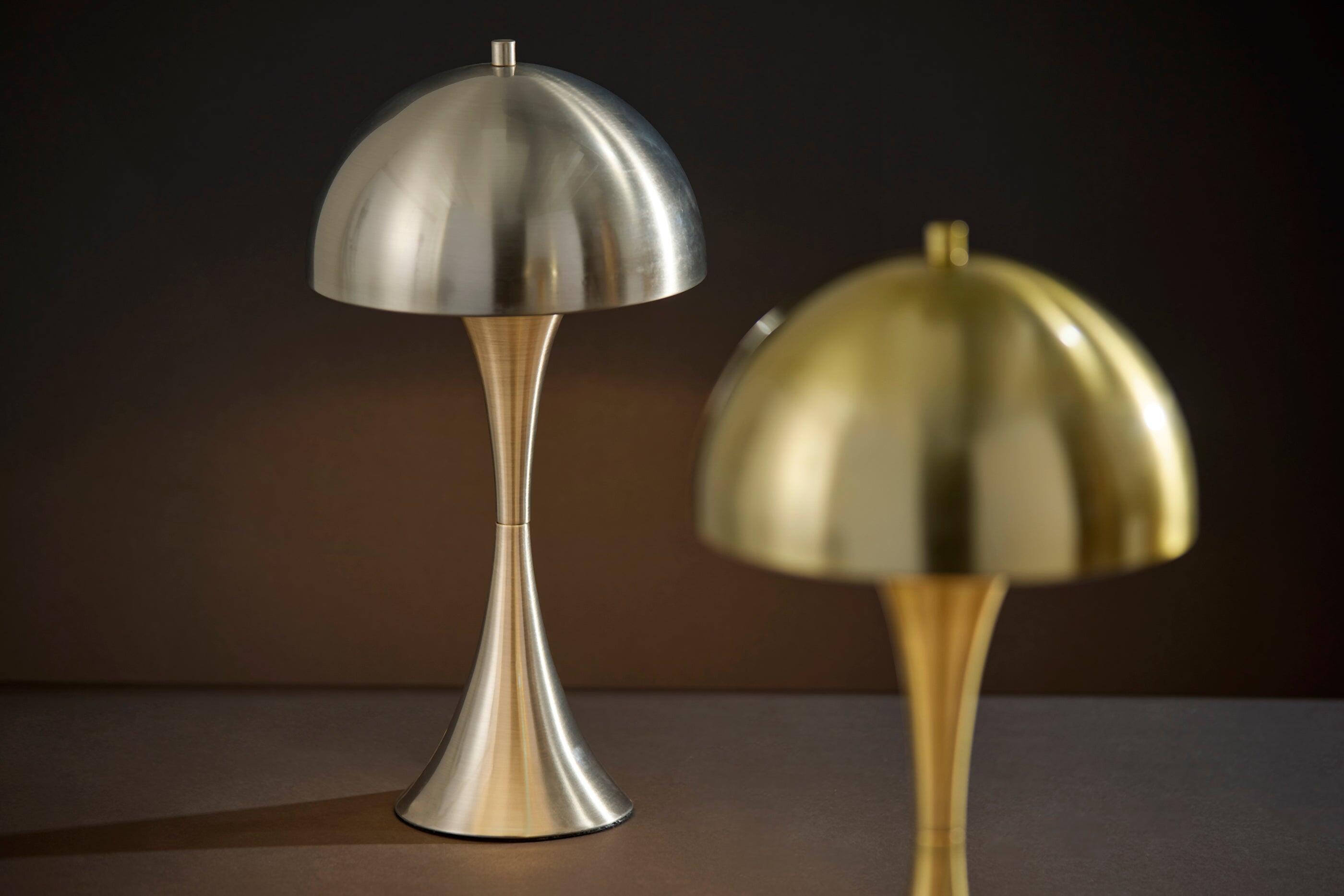 Adesso Lennon Table Lamp, Gray, rollover