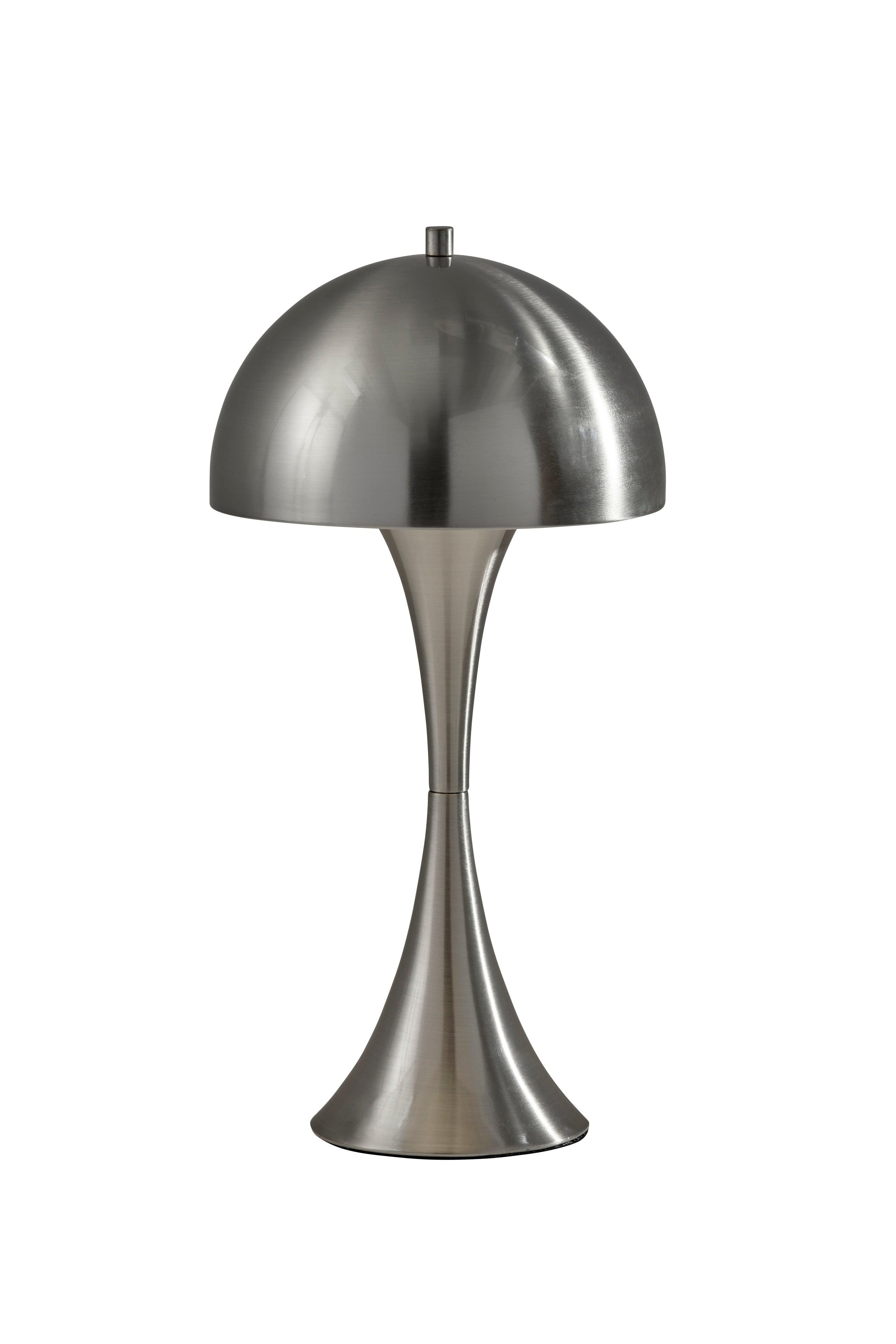 Adesso Lennon Table Lamp, Gray, large