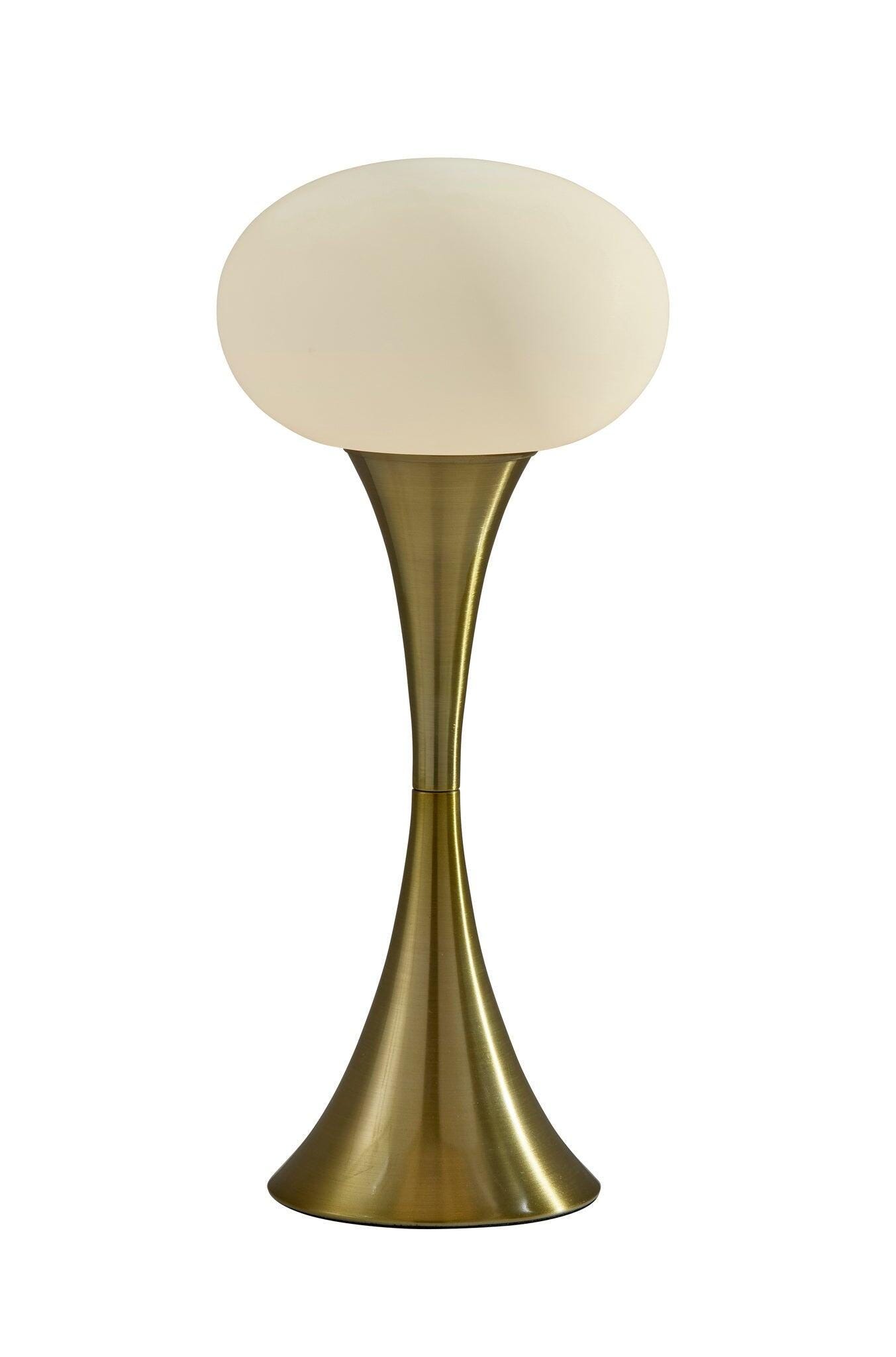 Adesso Otis Table Lamp, Antique Brass, large