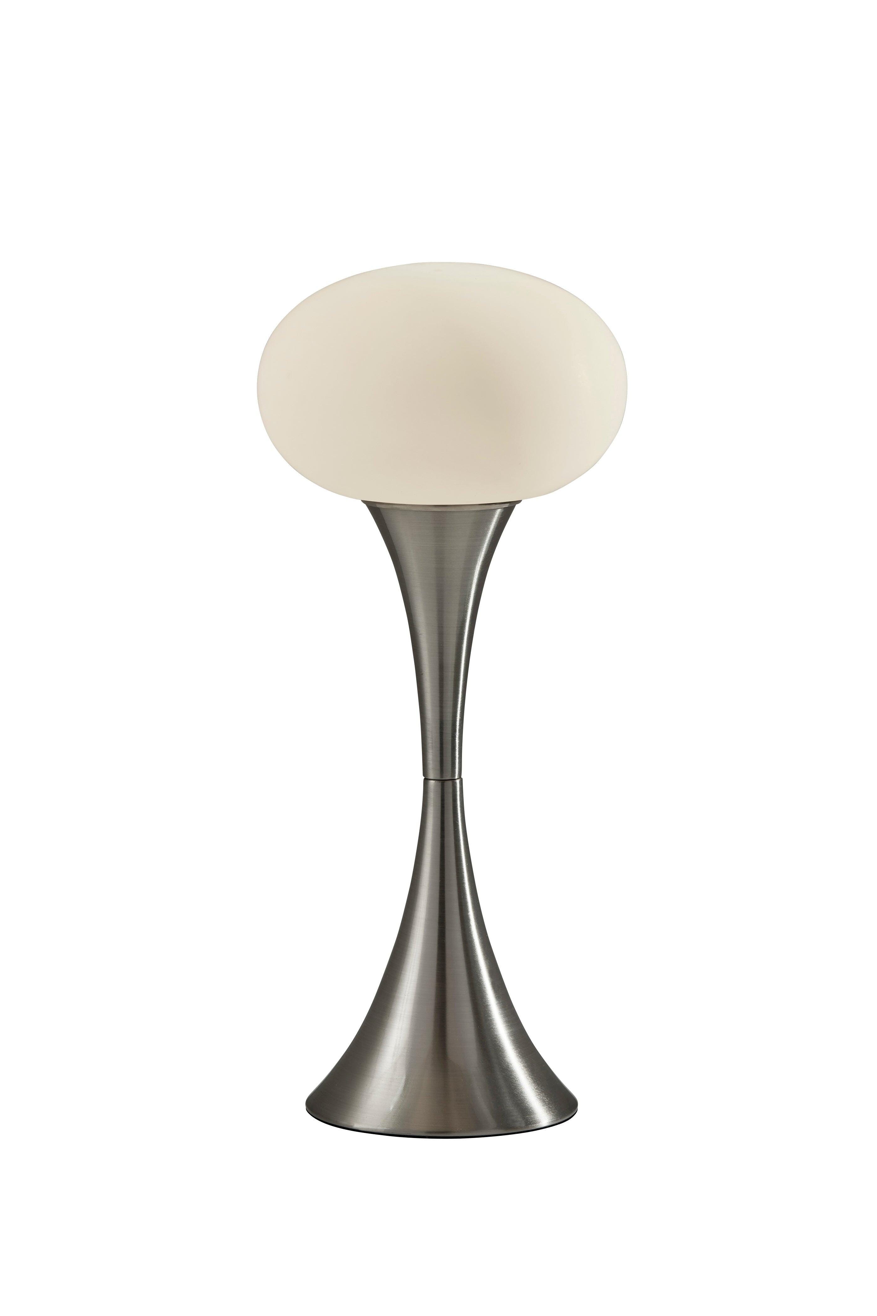 Adesso Otis Table Lamp, Gray, large