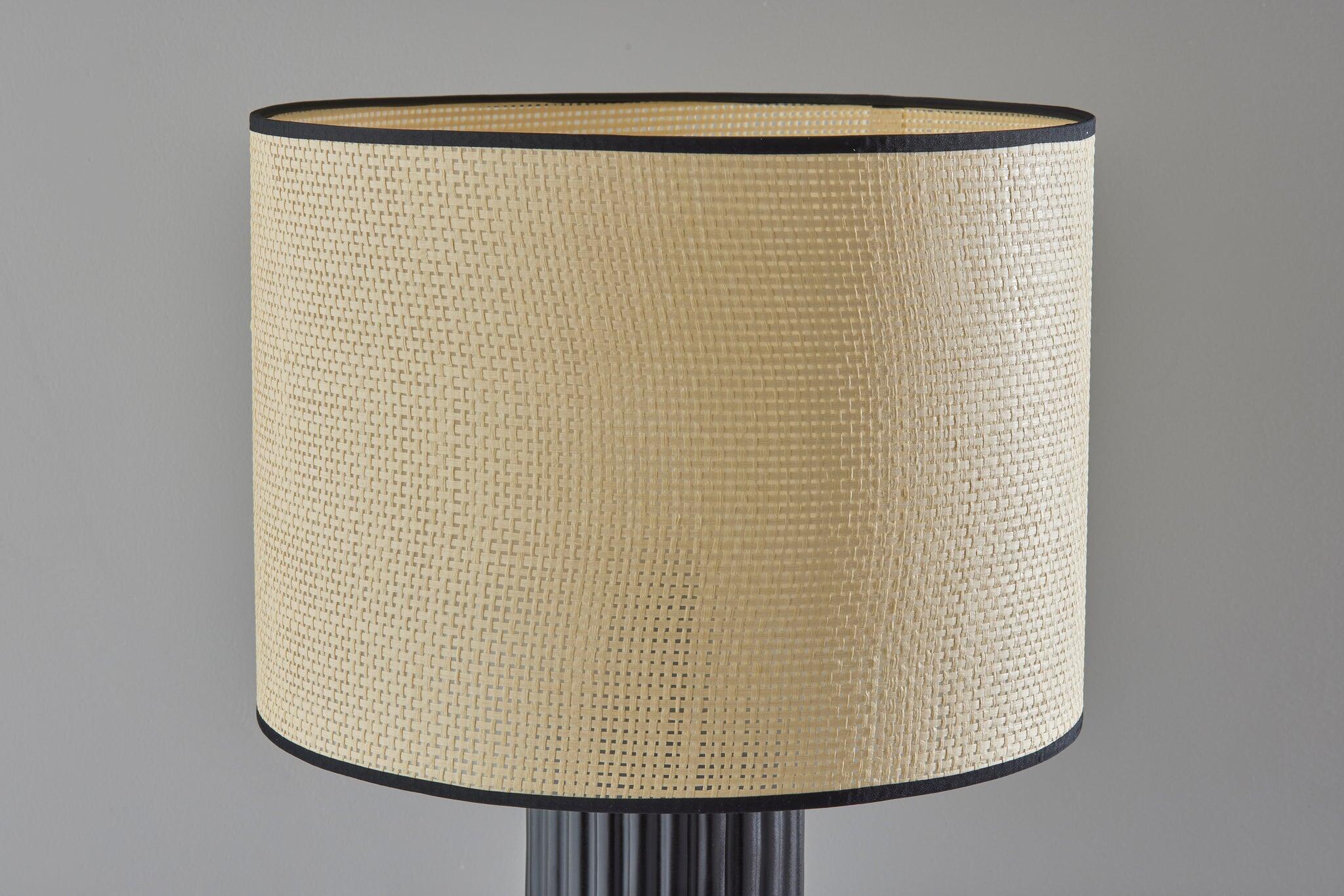 Adesso Primrose Large Table Lamp, Black, large
