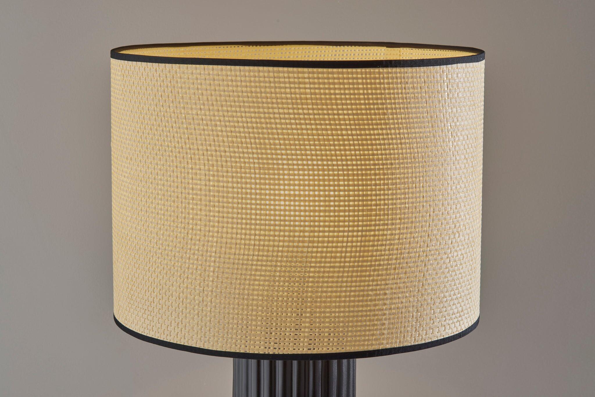 Adesso Primrose Large Table Lamp, Black, large
