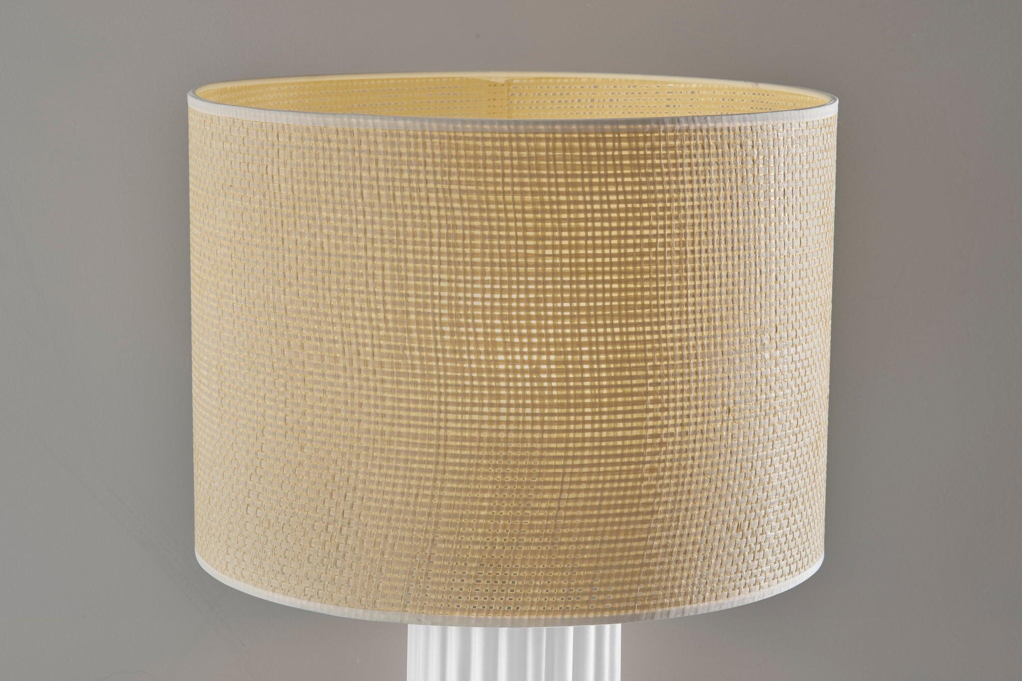 Adesso Primrose Large Table Lamp, White, large